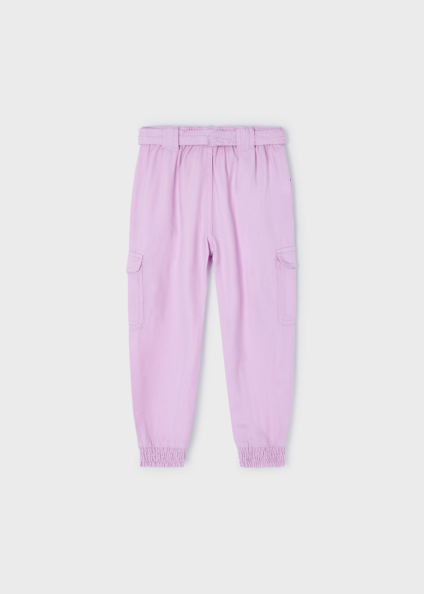 Girl belted trousers