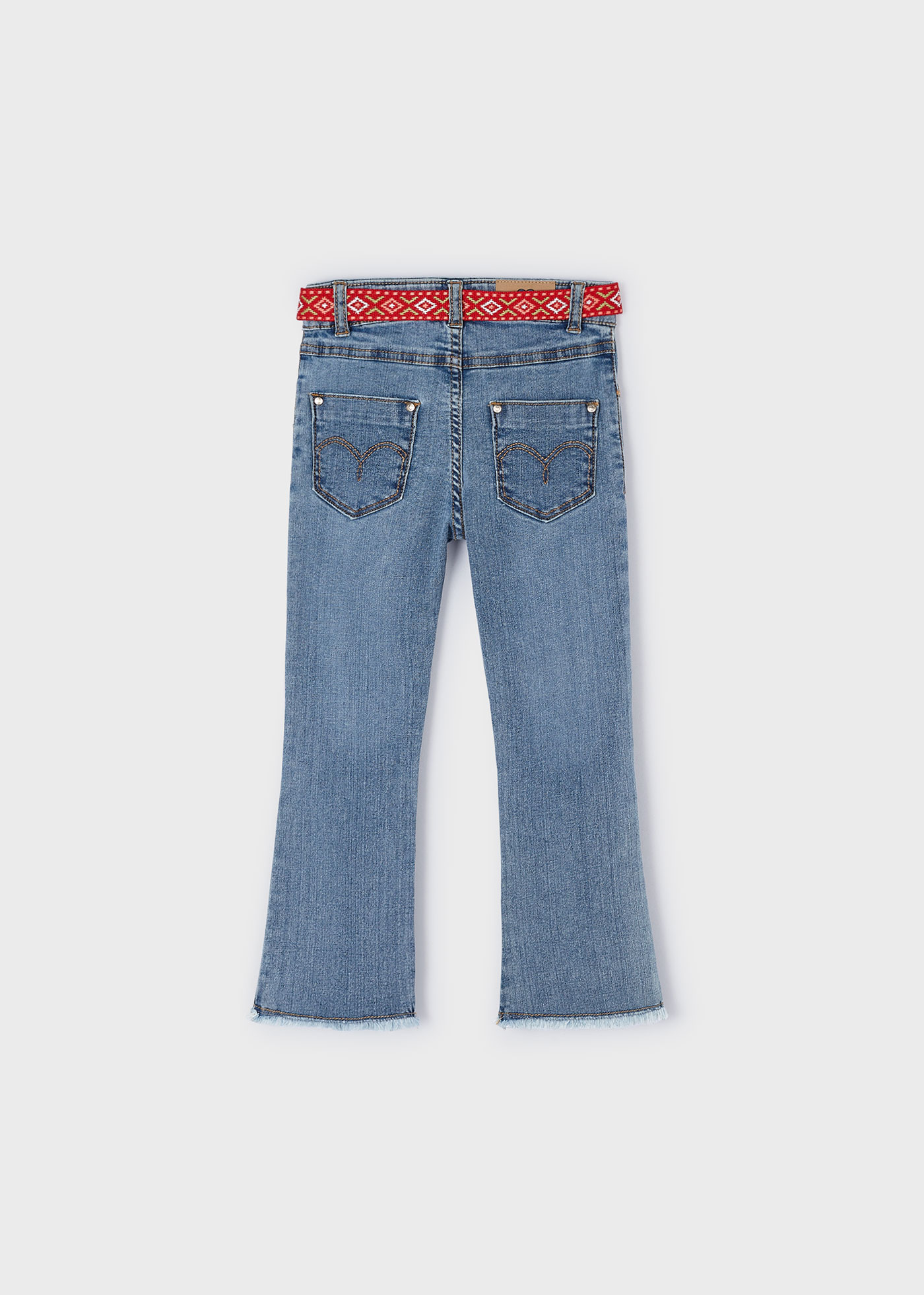 Pantalon en jean flared Better Cotton fille