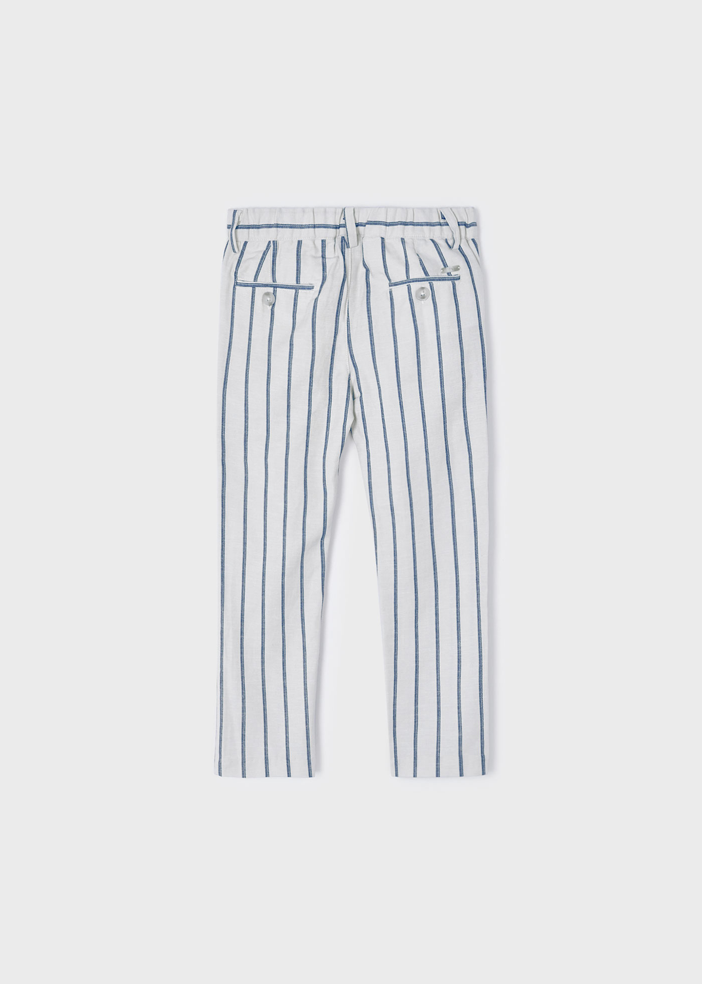 Boy Striped Tailored Chinos