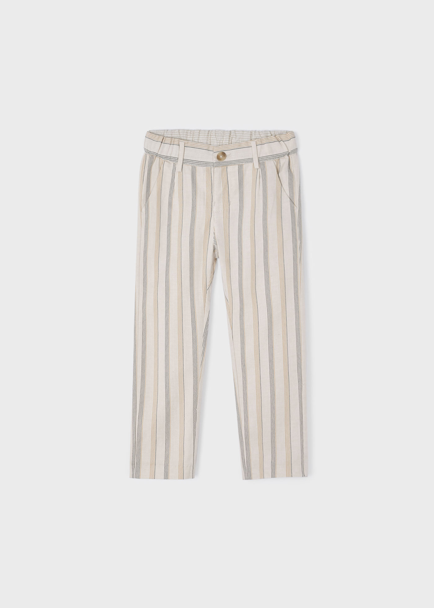 Boy Striped Tailored Chinos