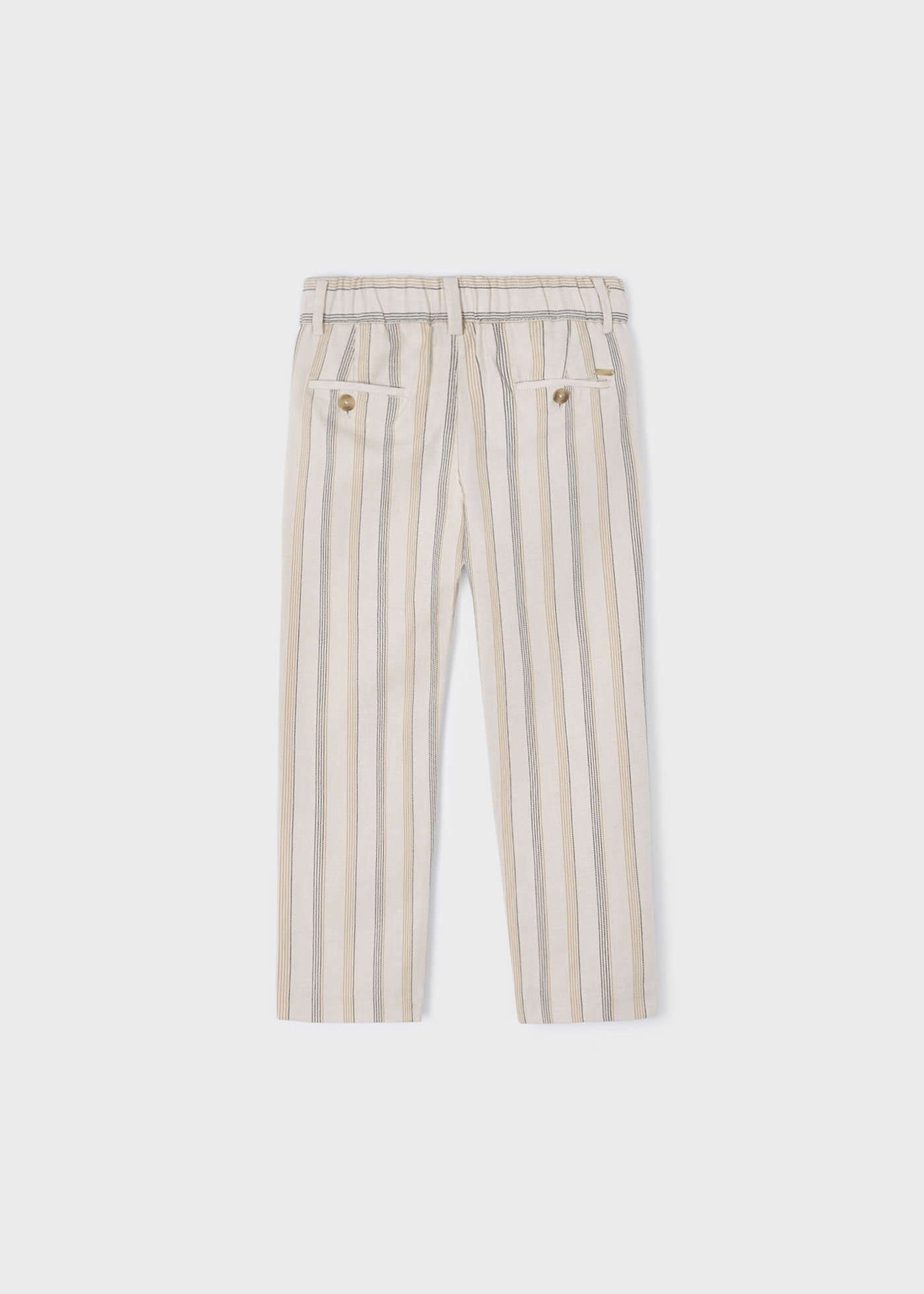 Boys striped chino pants tailoring