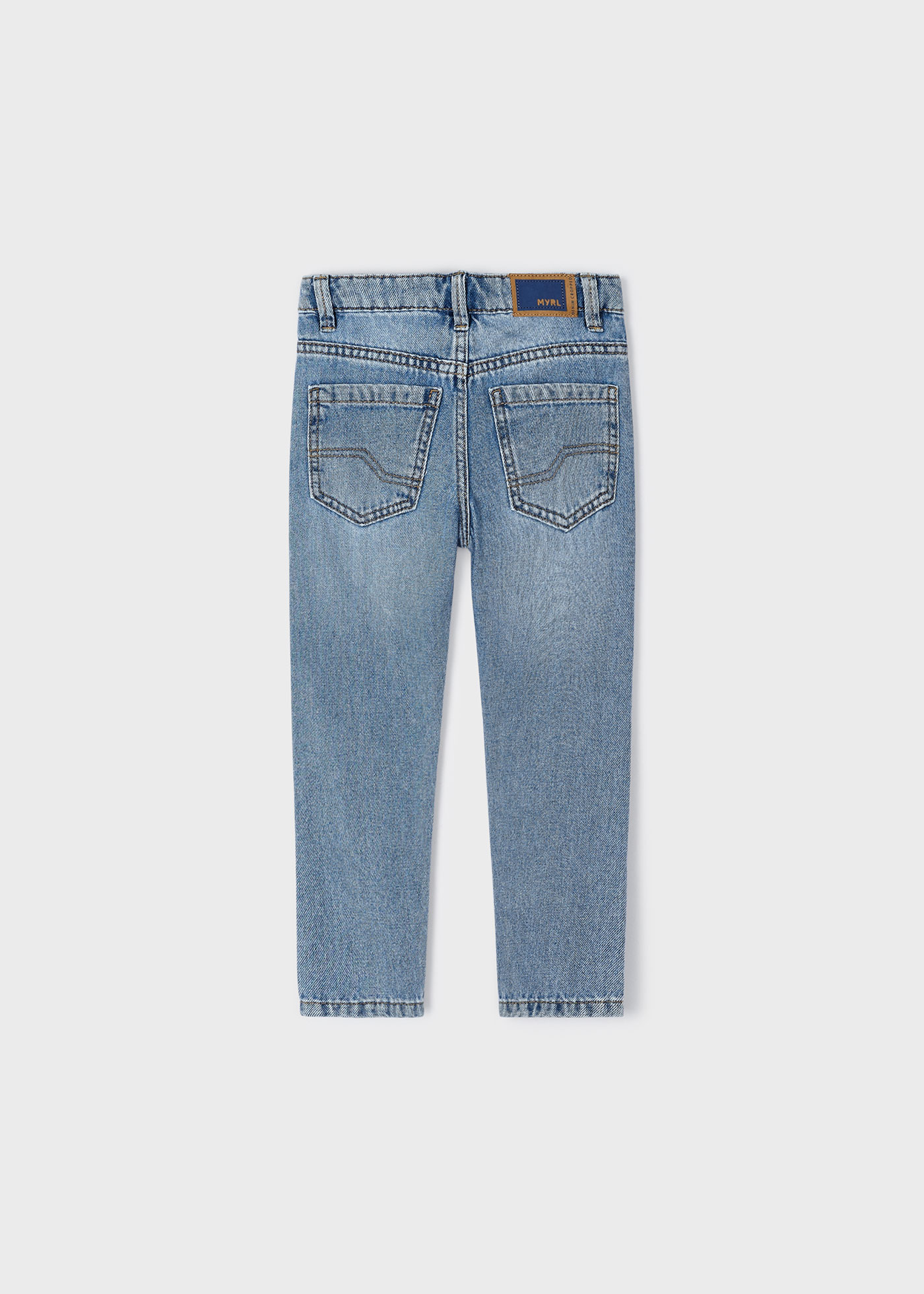 Długie spodnie jeansowe straight Better Cotton dla chłopca