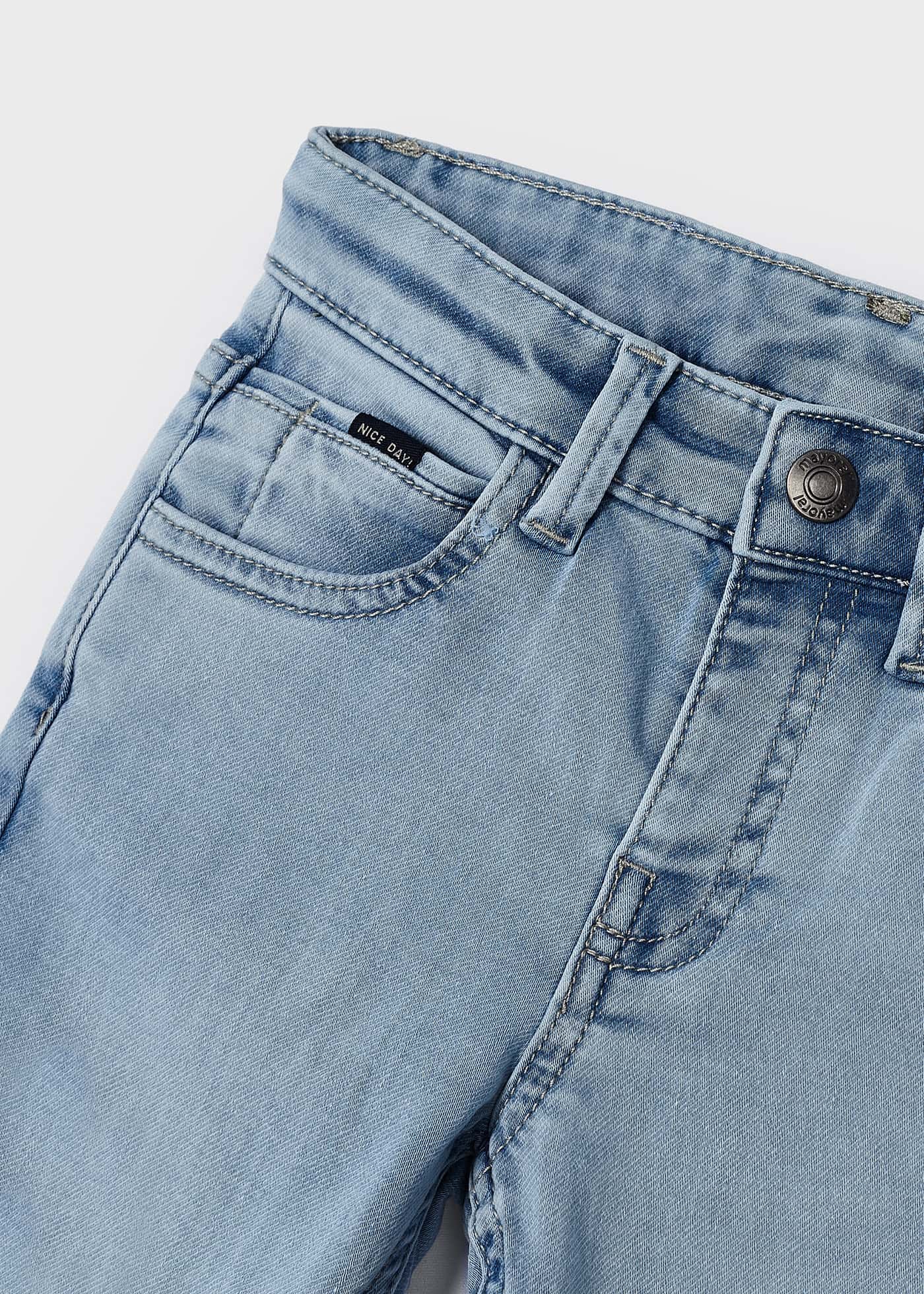 Pantalón denim slim Better Cotton niño