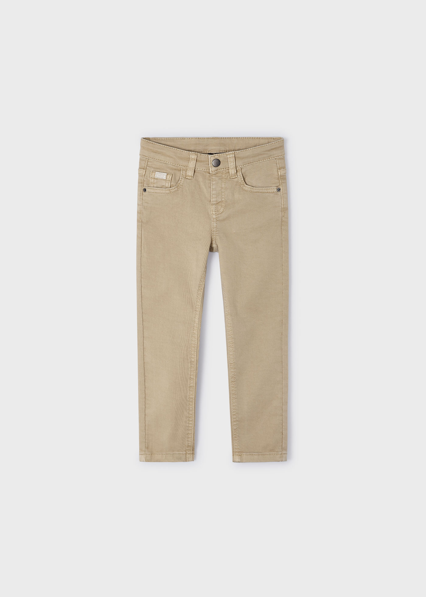 Boys twill pants skinny fit Better Cotton