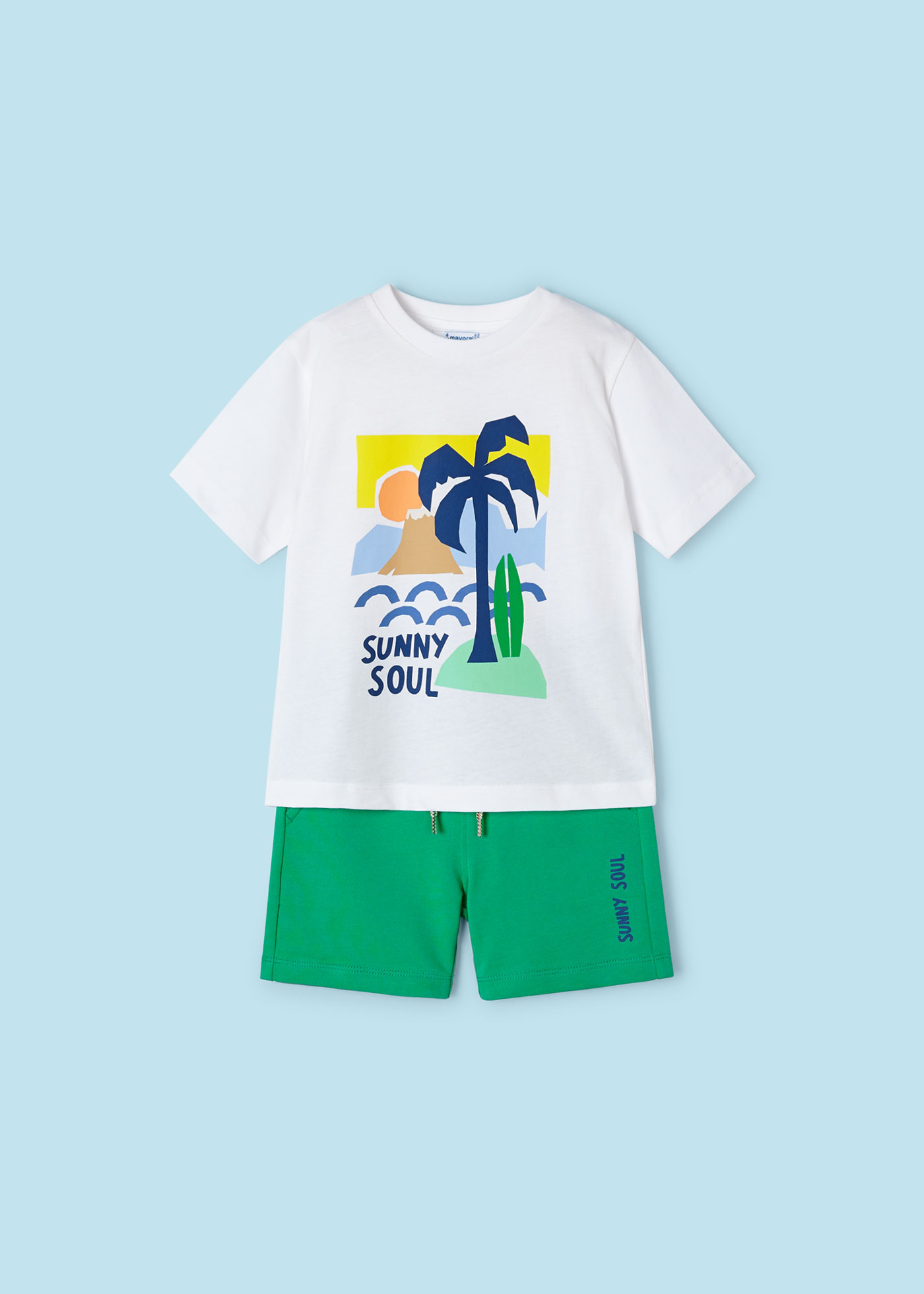 Boy 2 Piece Palm Tree Set Better Cotton