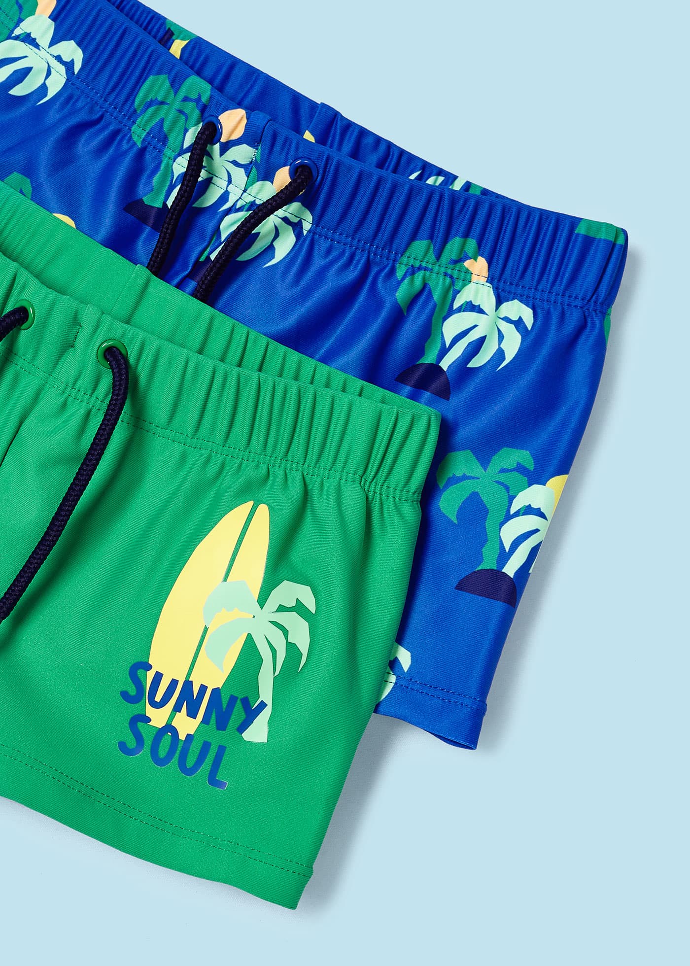 Boys 2-pack swim trunks