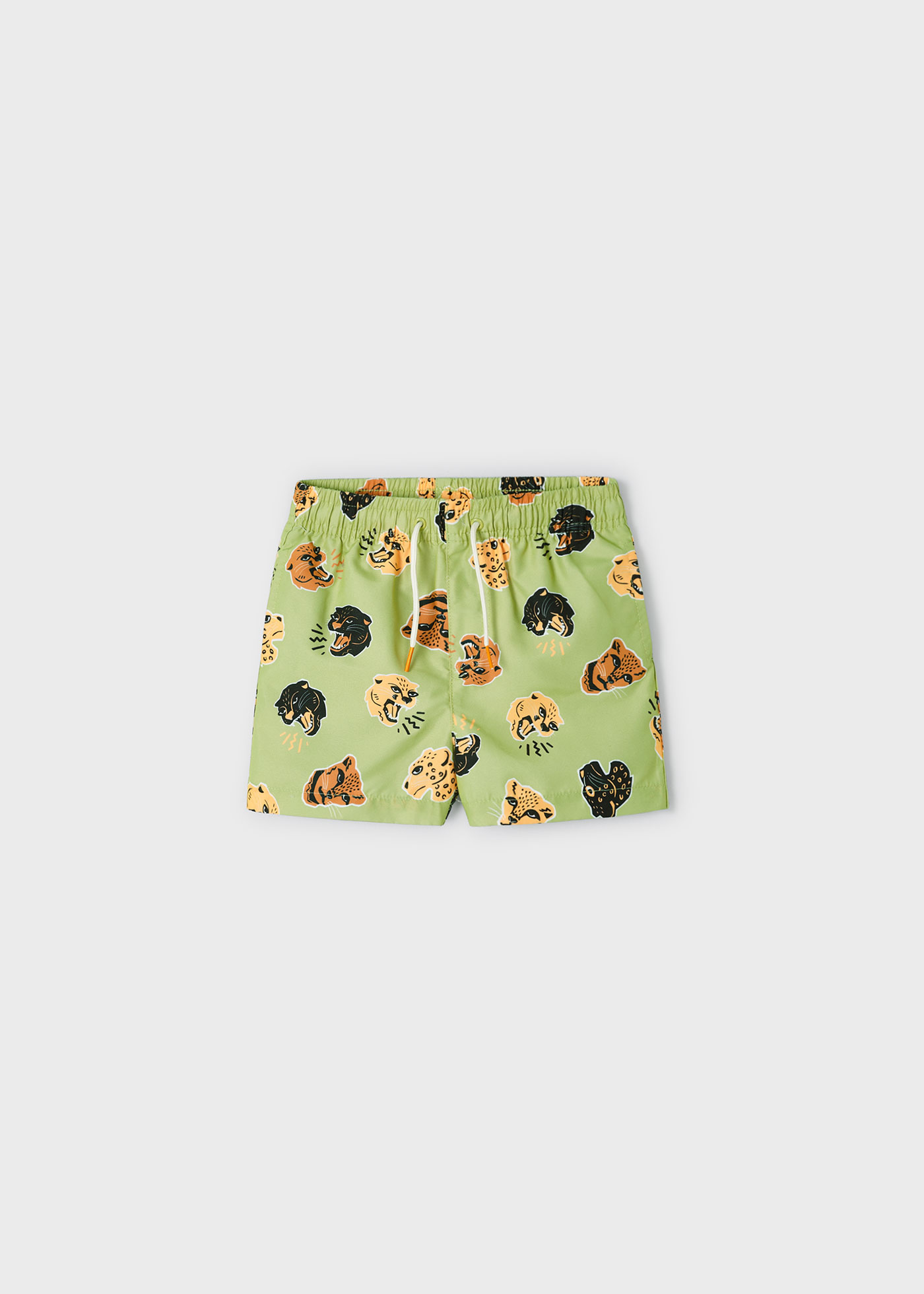 Boys swim trunks animals print recycled polyester