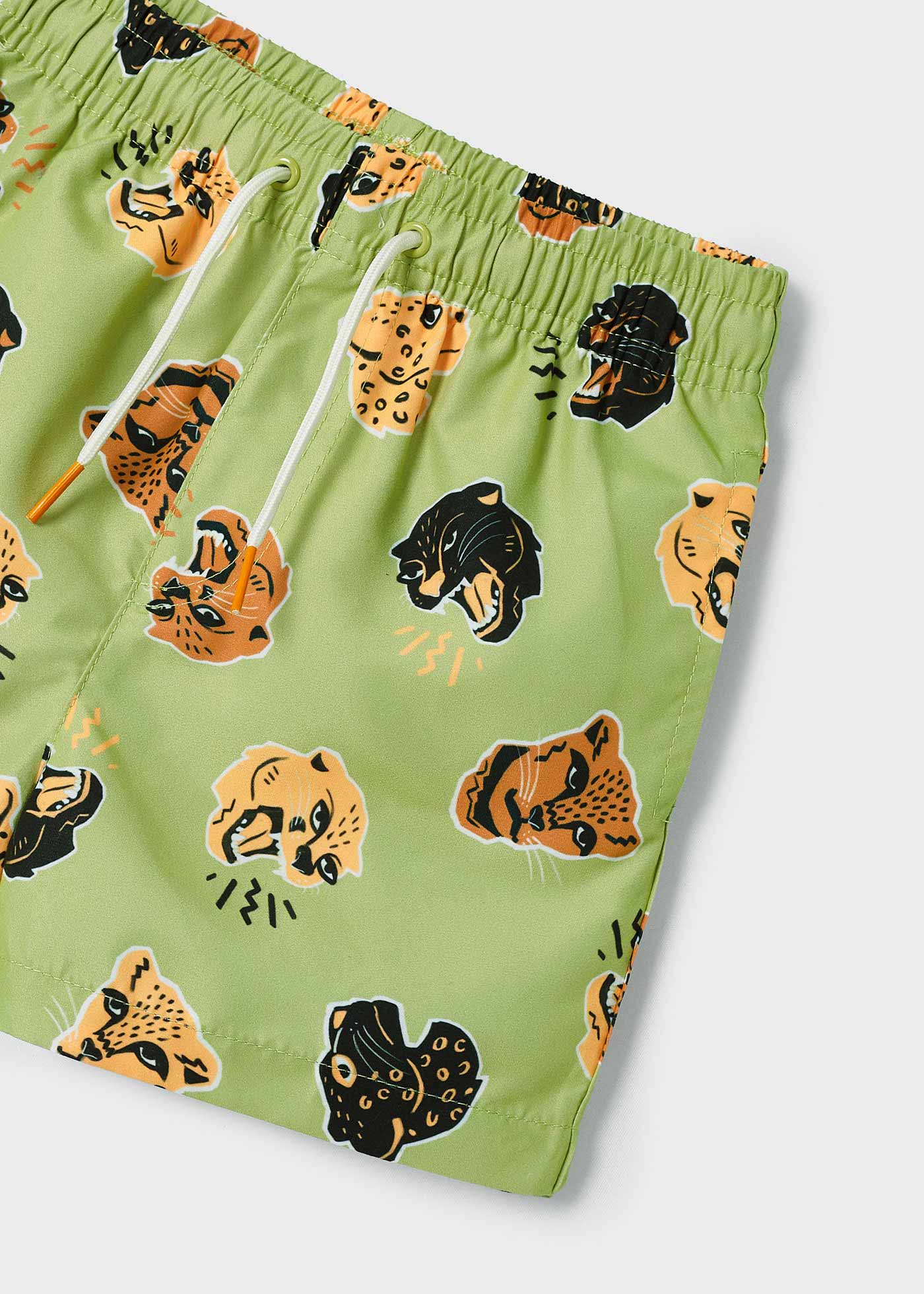 Boy Animal Print Bermuda Shorts Recycled Polyester