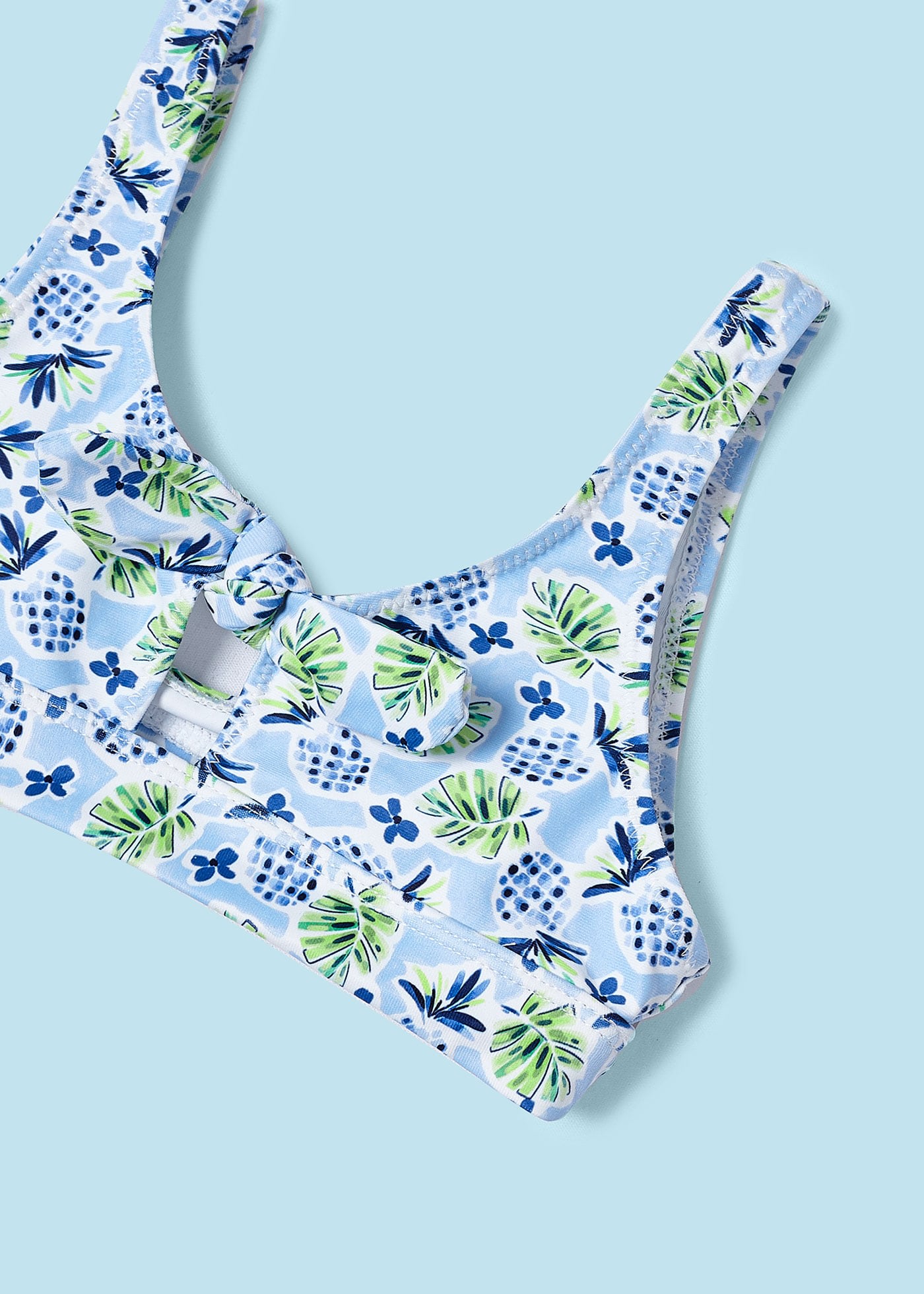 Girls printed bikini set