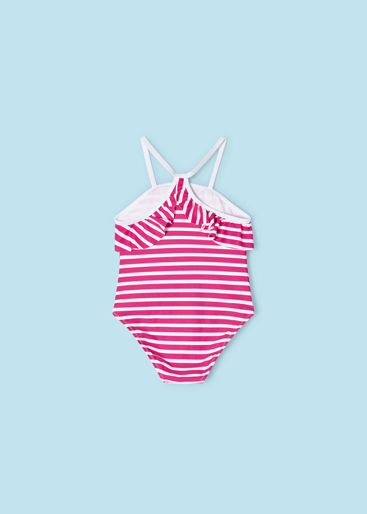 Girls striped swimsuit