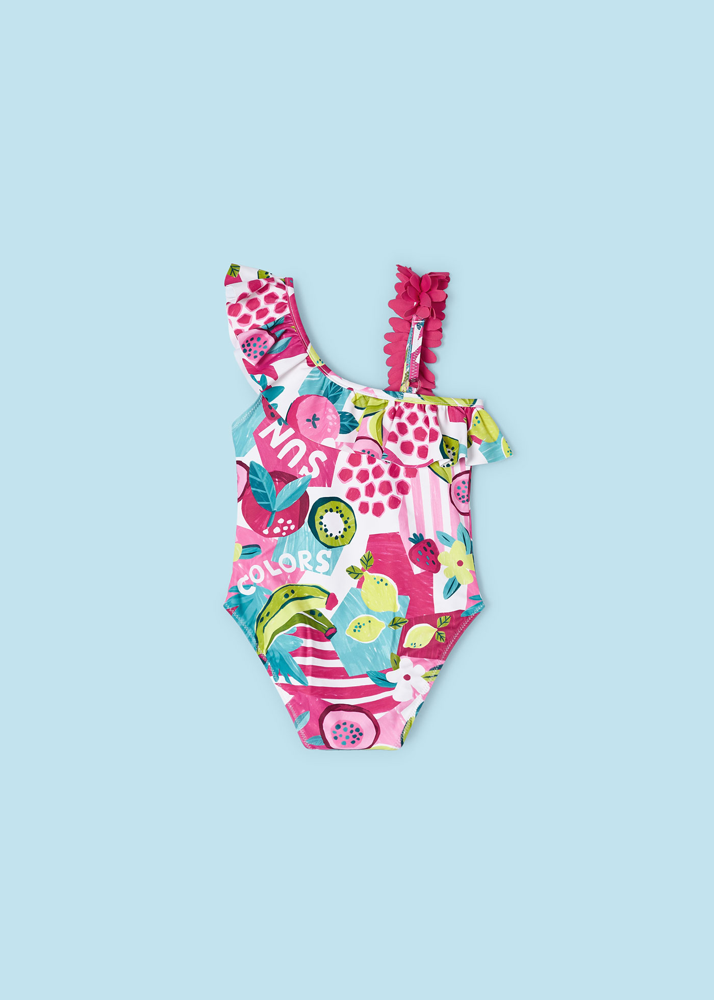 Costume asimmetrico bambina