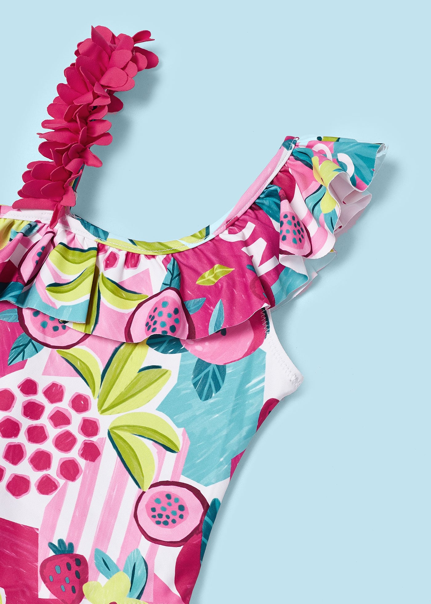 Costume asimmetrico bambina