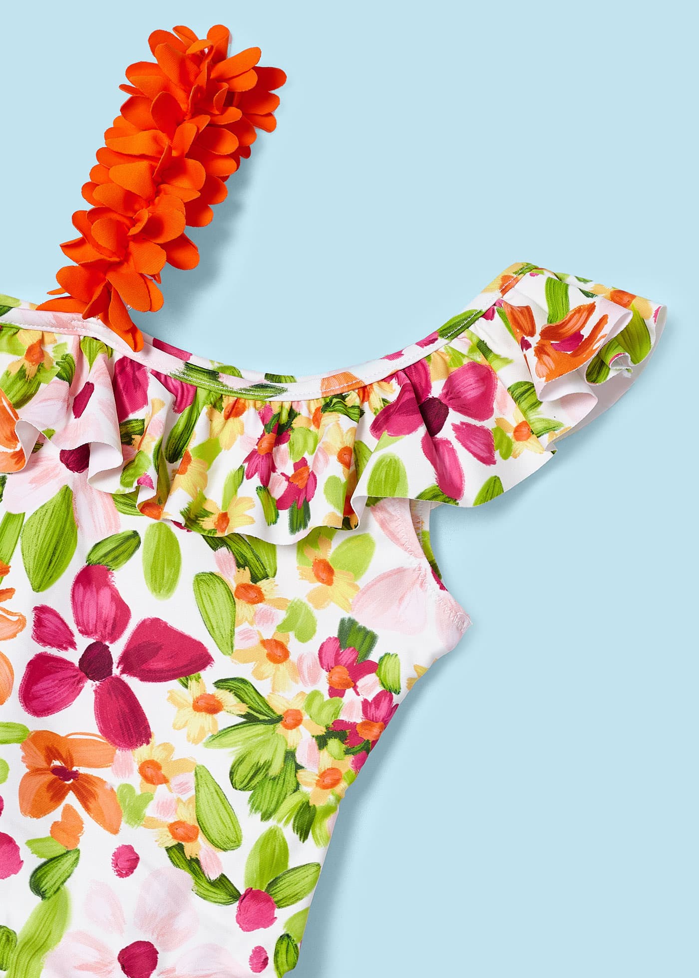 Costume asimmetrico bambina