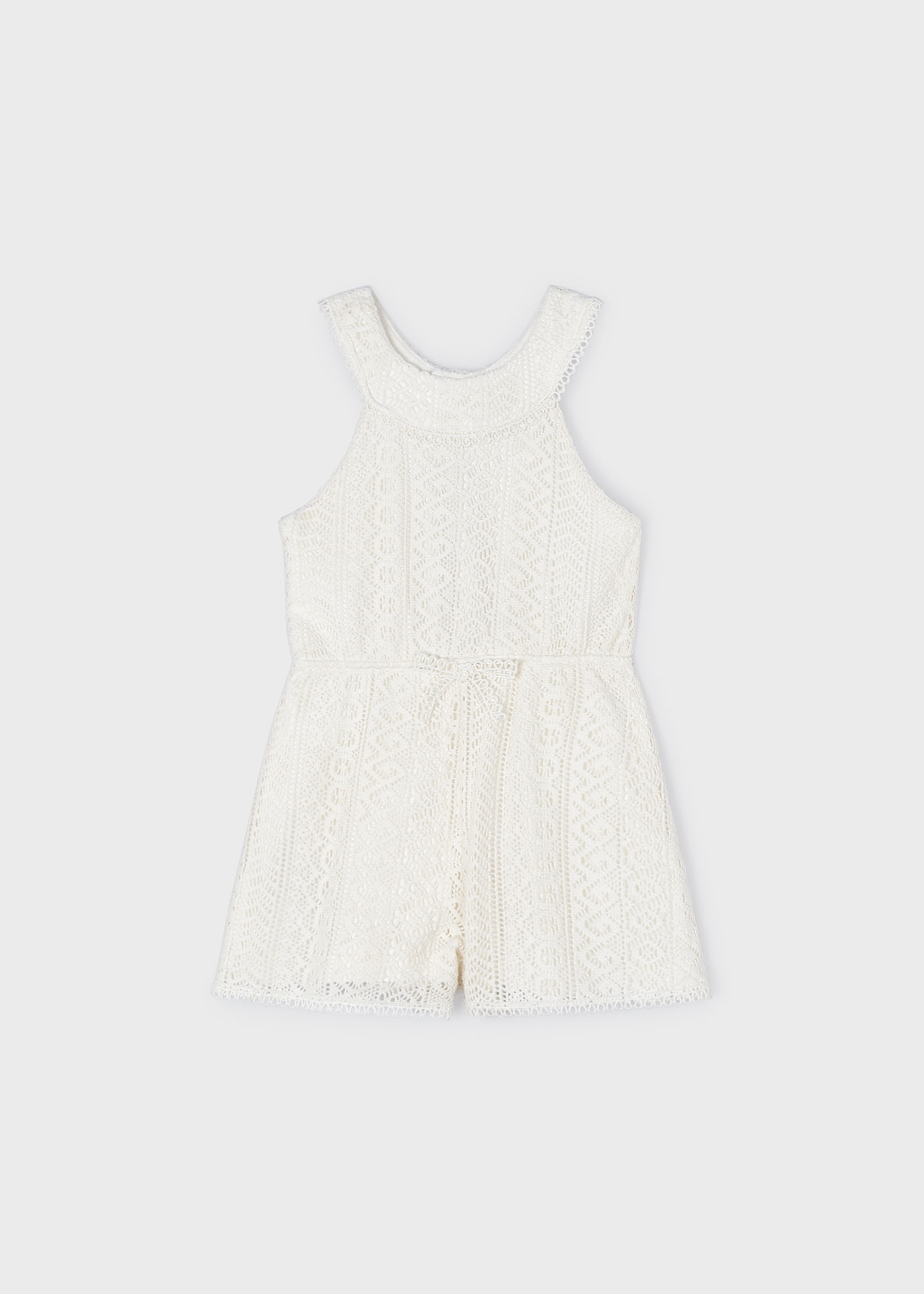 Girl Guipure Playsuit Better Cotton