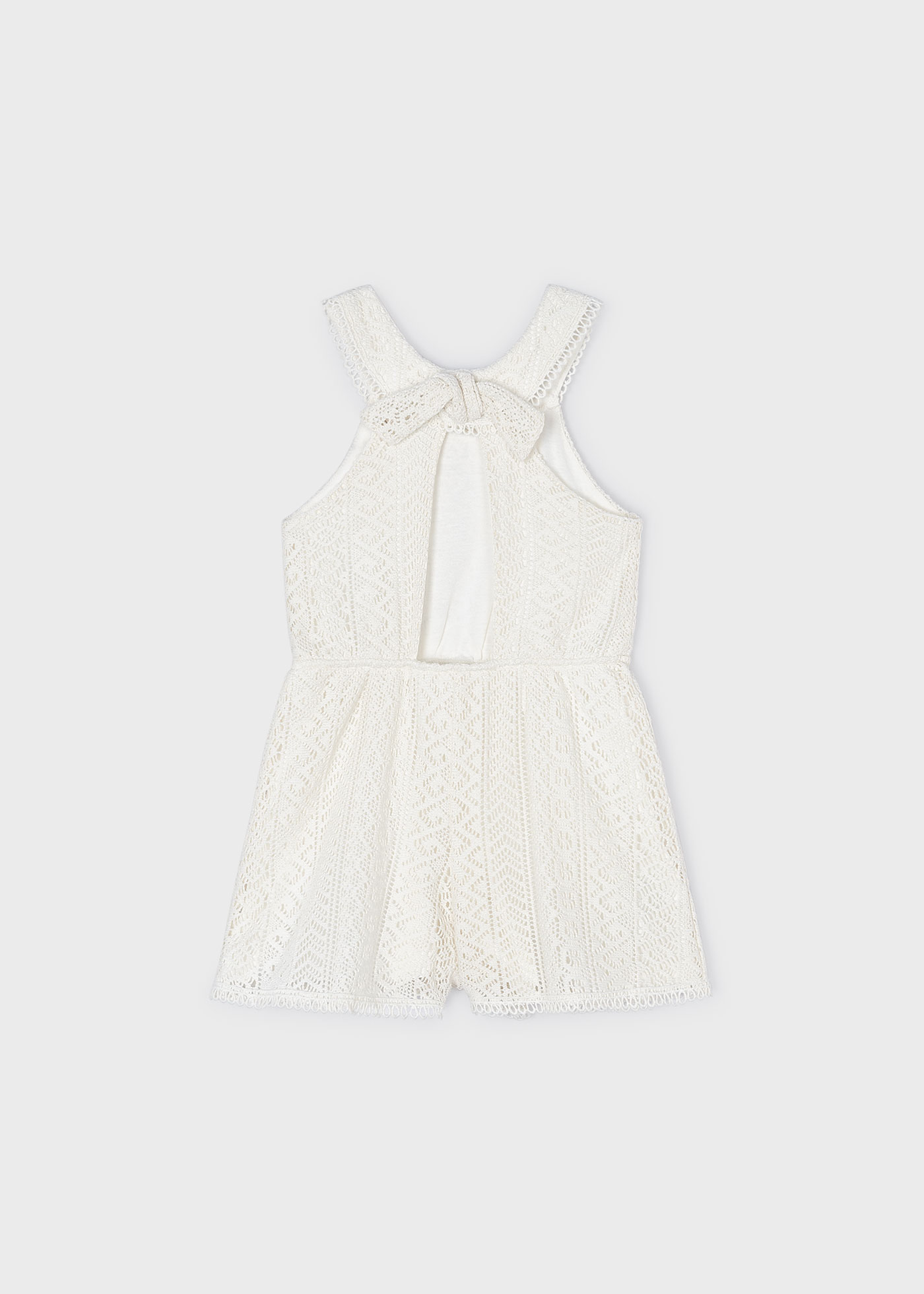 Girl Guipure Playsuit Better Cotton