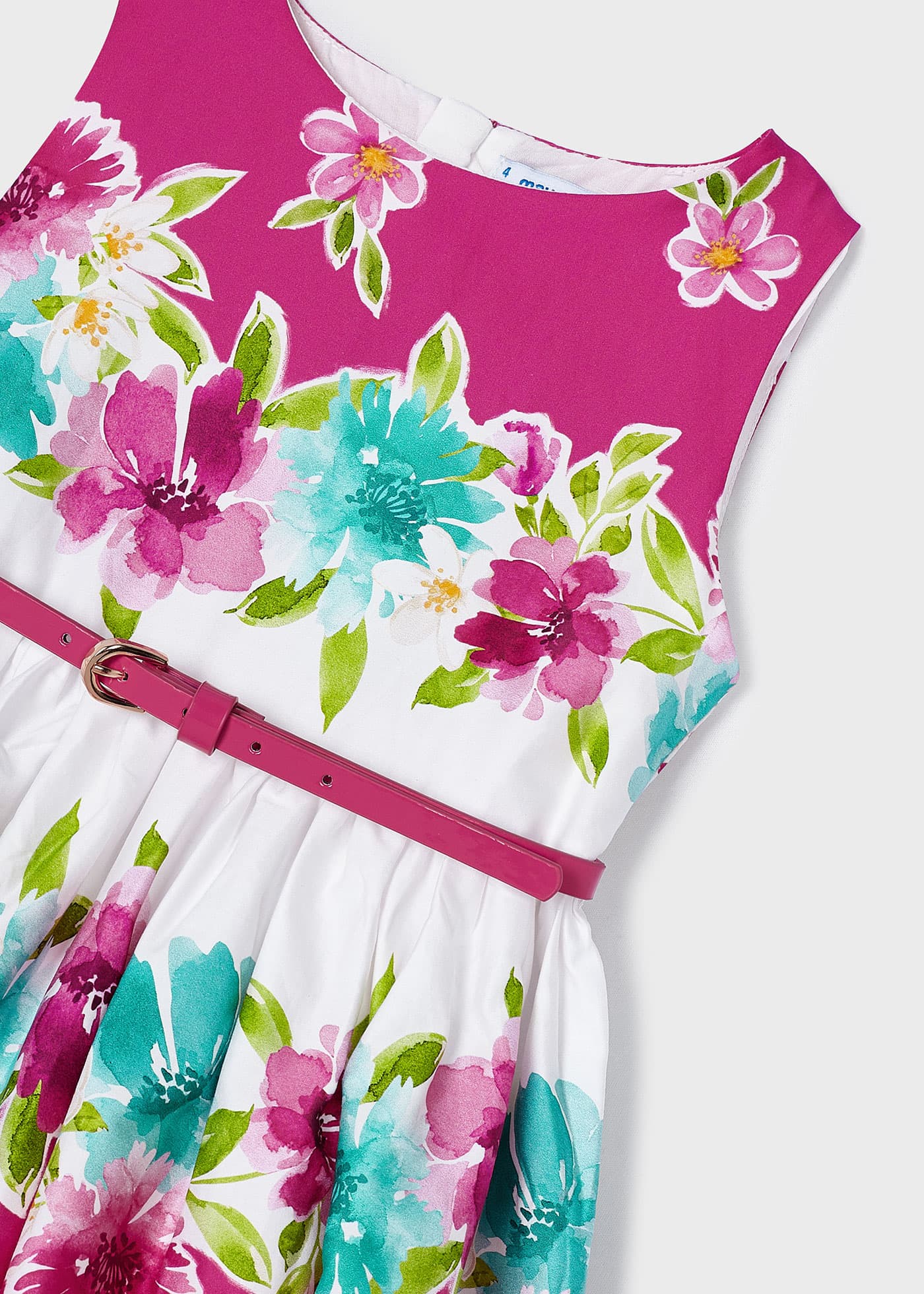 Rochie curea popelin fetita