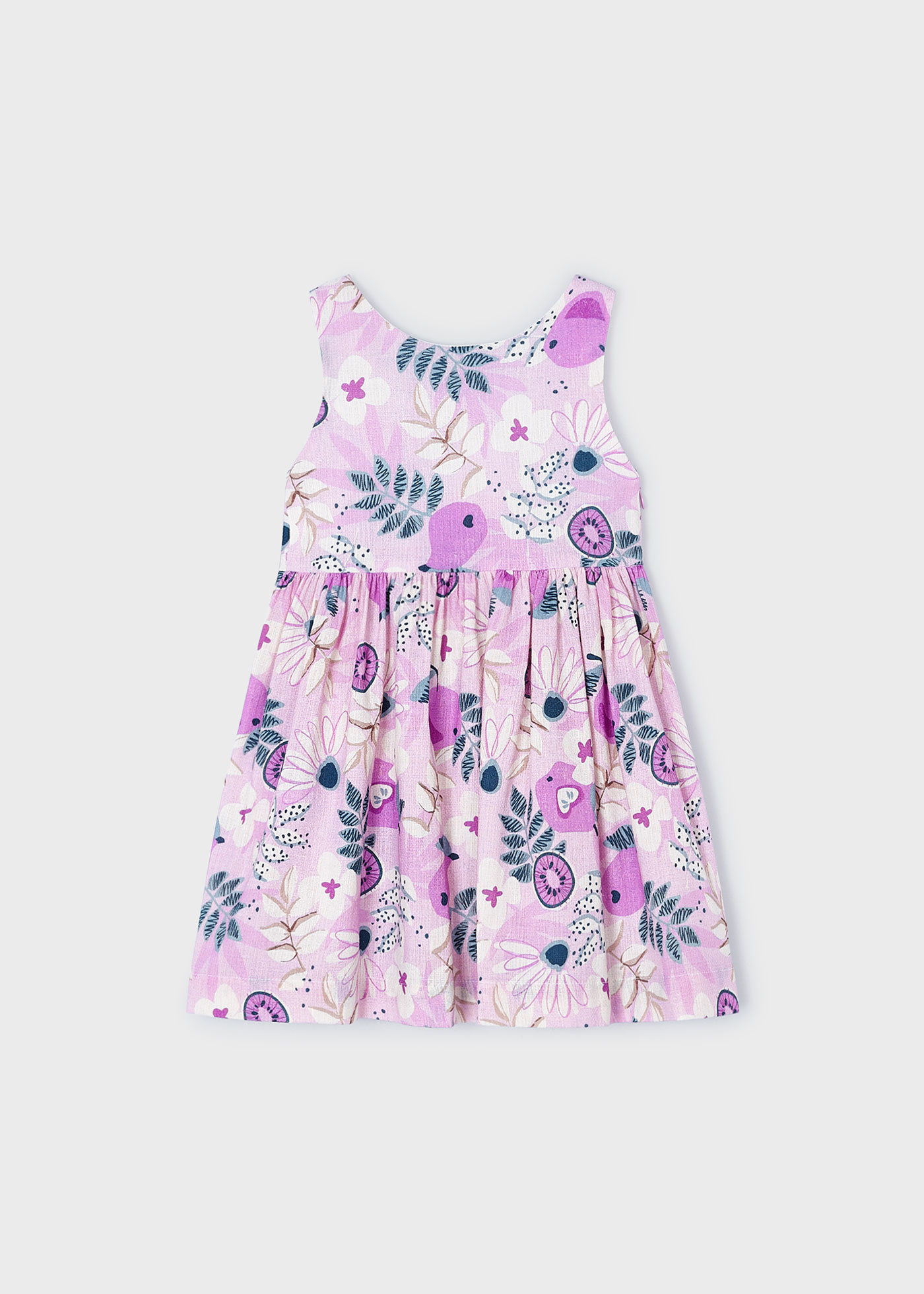 Vestido estampado niña