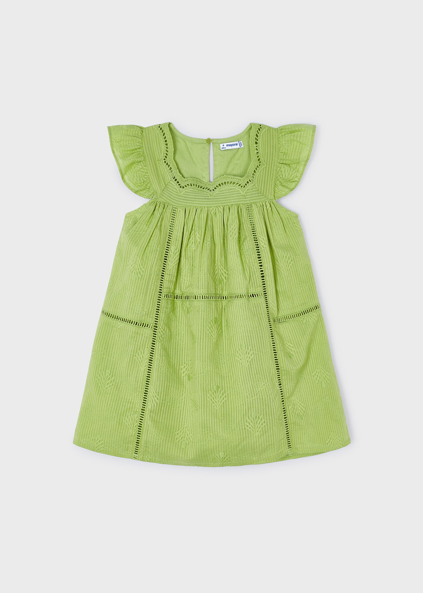 Vestito ricamato Better Cotton bambina