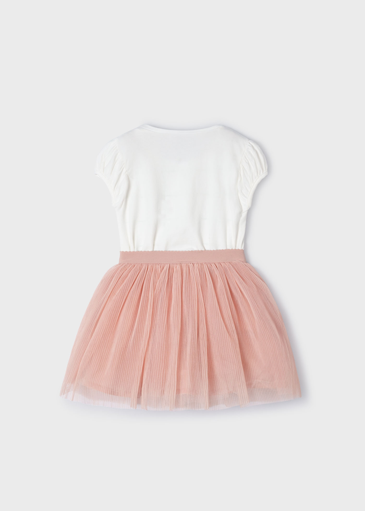 Completo 2 pezzi tulle bambina