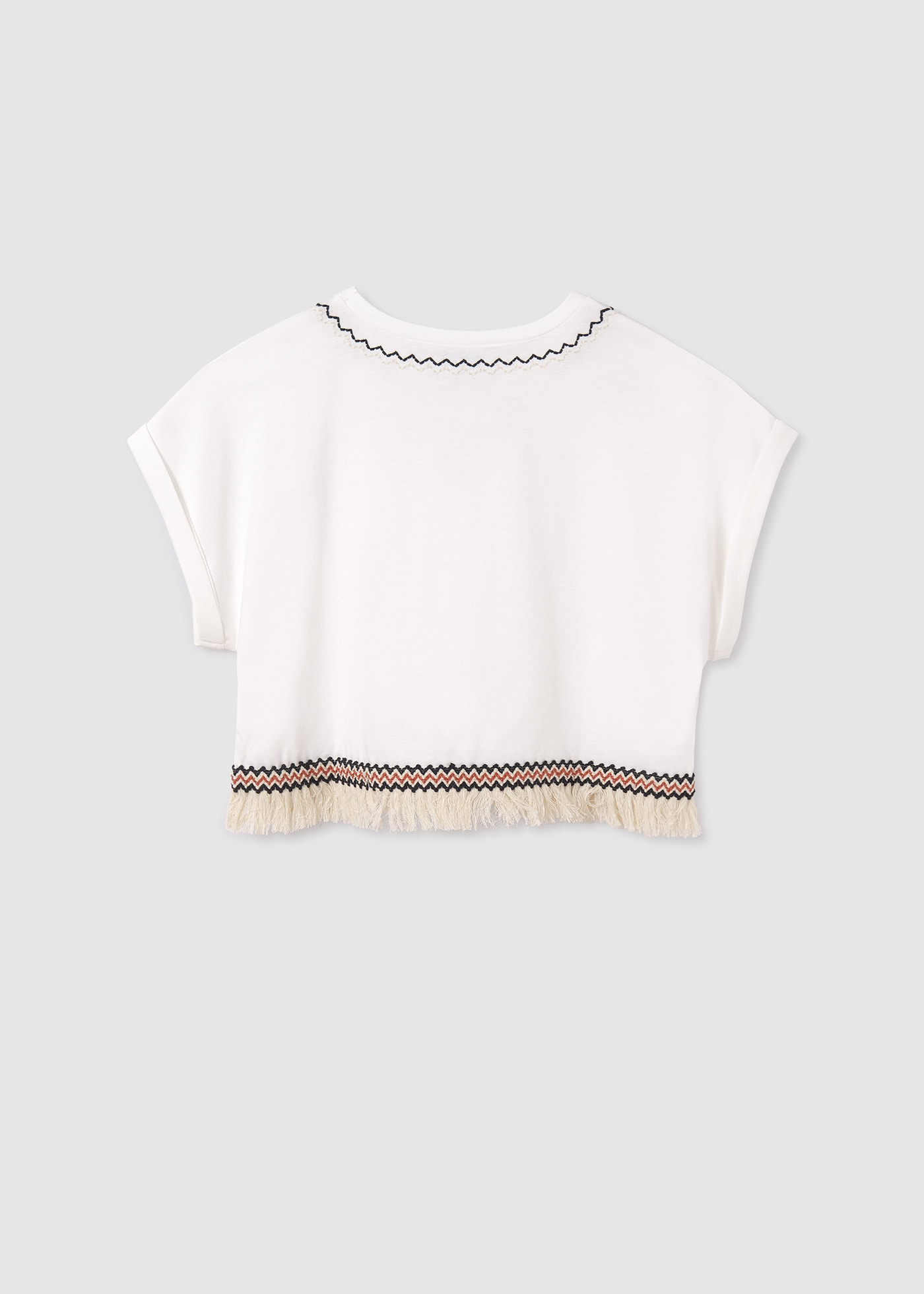 Girl Fringed Shirt Better Cotton