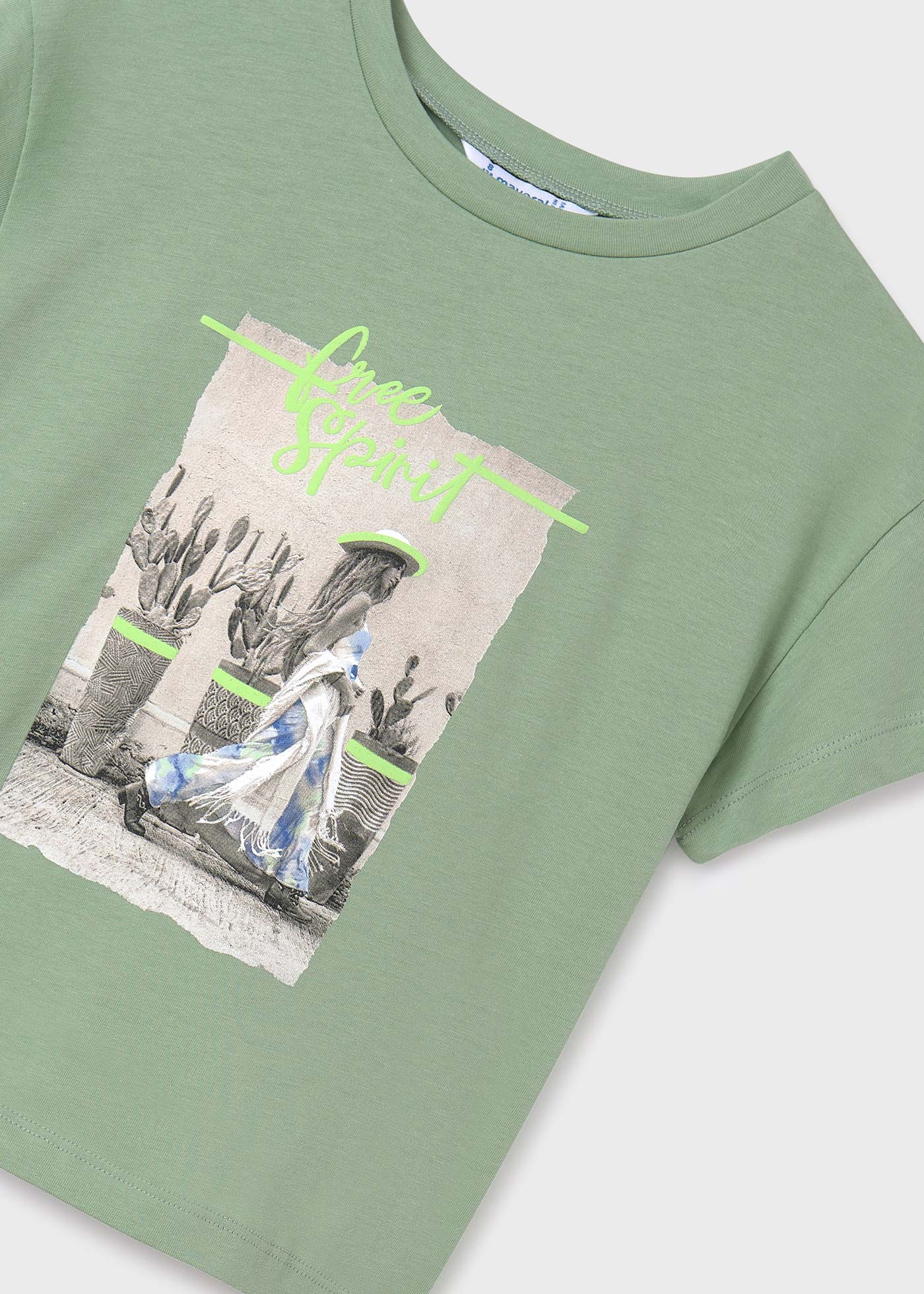 Girl Cut Out Back T-Shirt