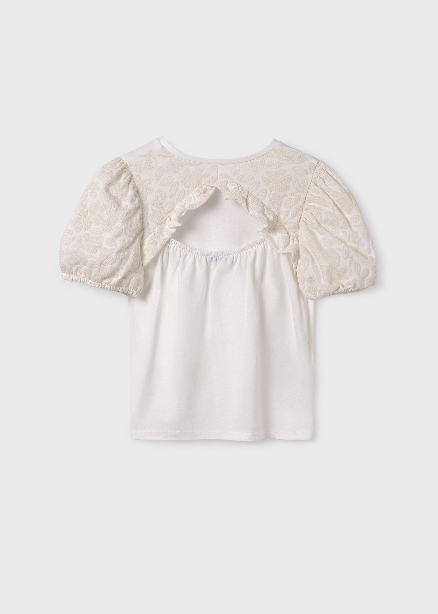Girl Balloon Sleeve Top Better Cotton