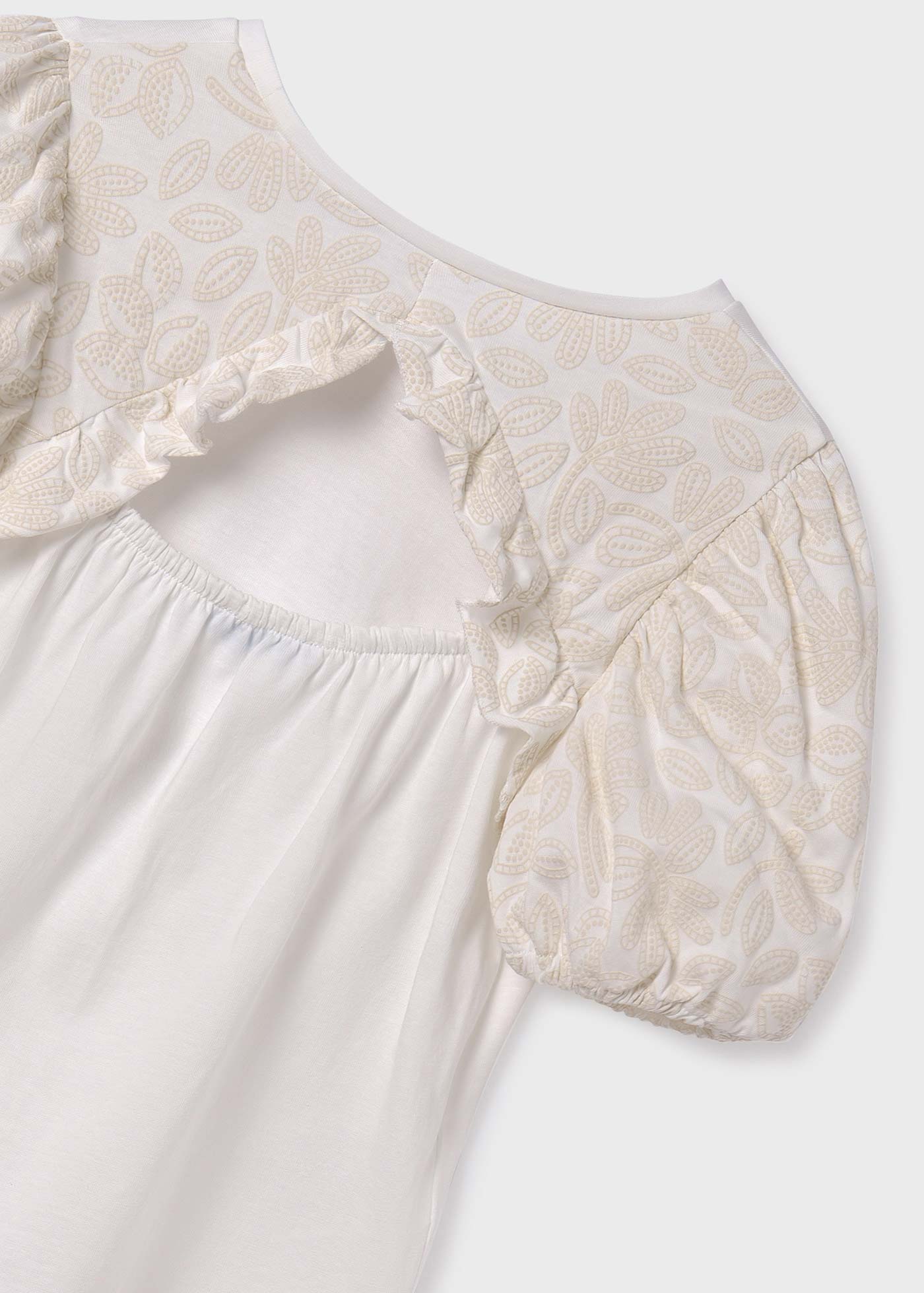Girl Balloon Sleeve Top Better Cotton