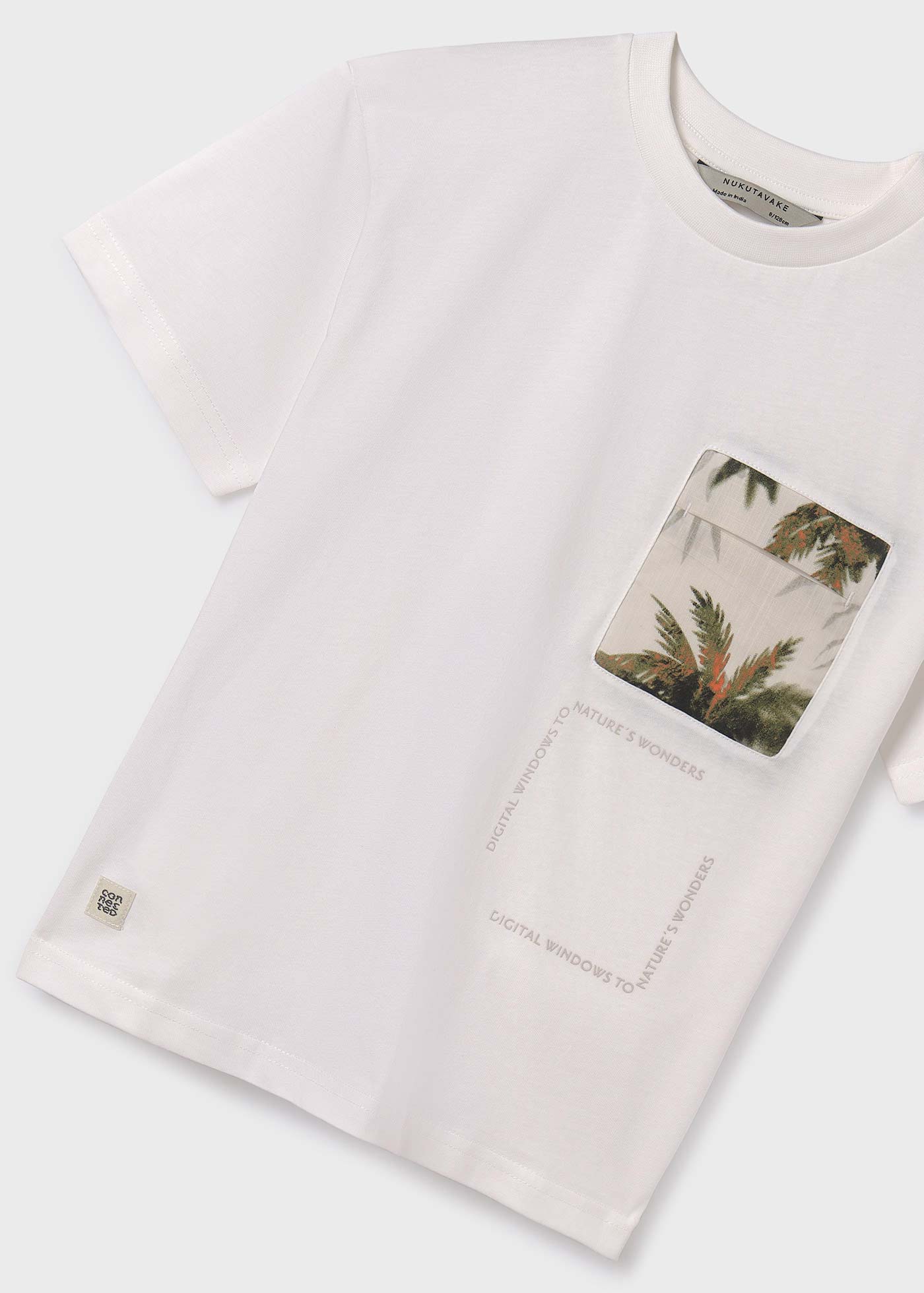 Tricou umar cazut si buzunar Better Cotton baiat