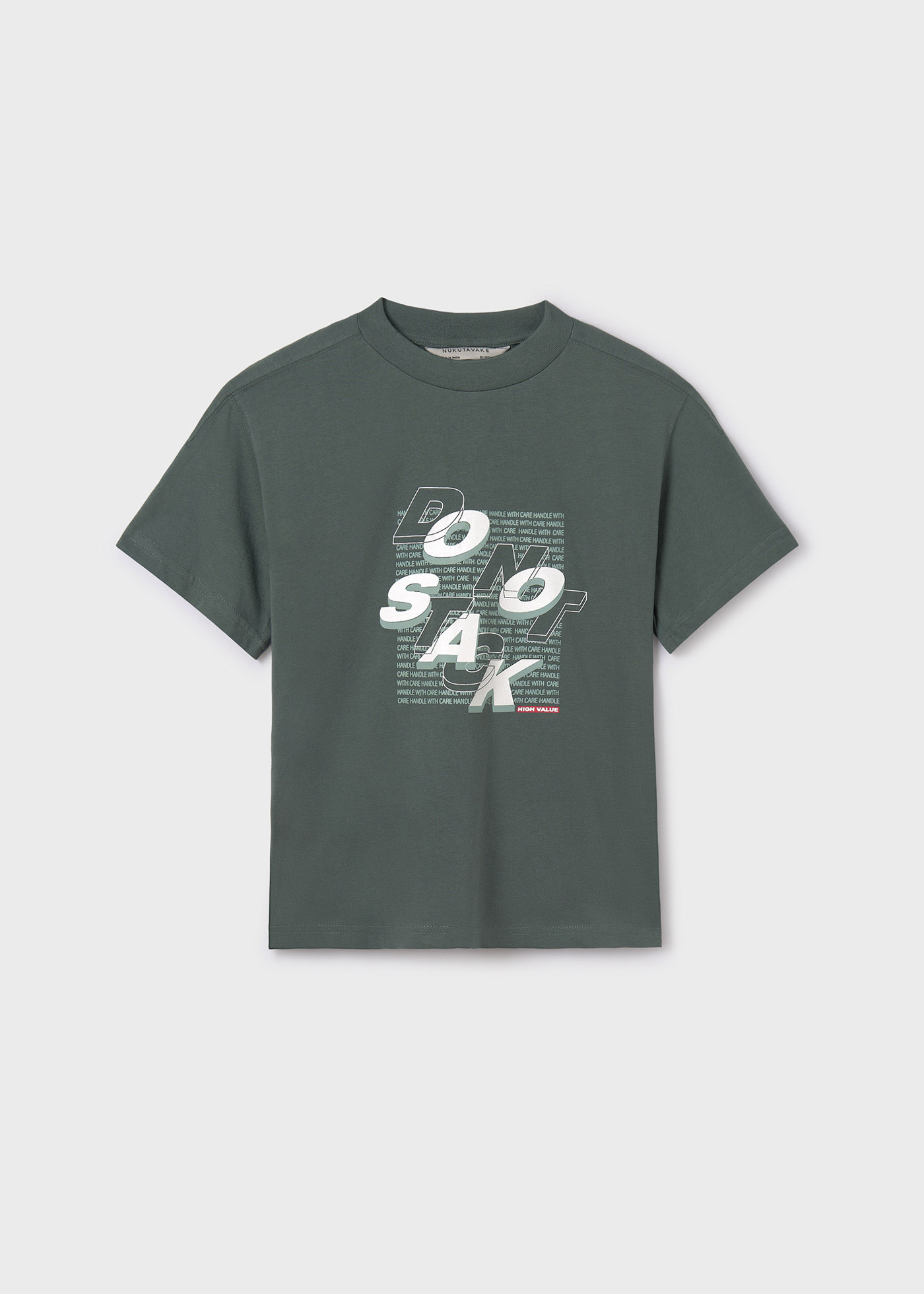 T-shirt oversize Better Cotton rapaz