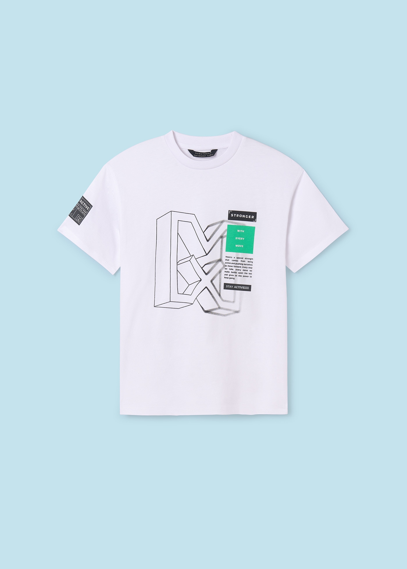 T-Shirt Muster Better Cotton Teenager Jungen