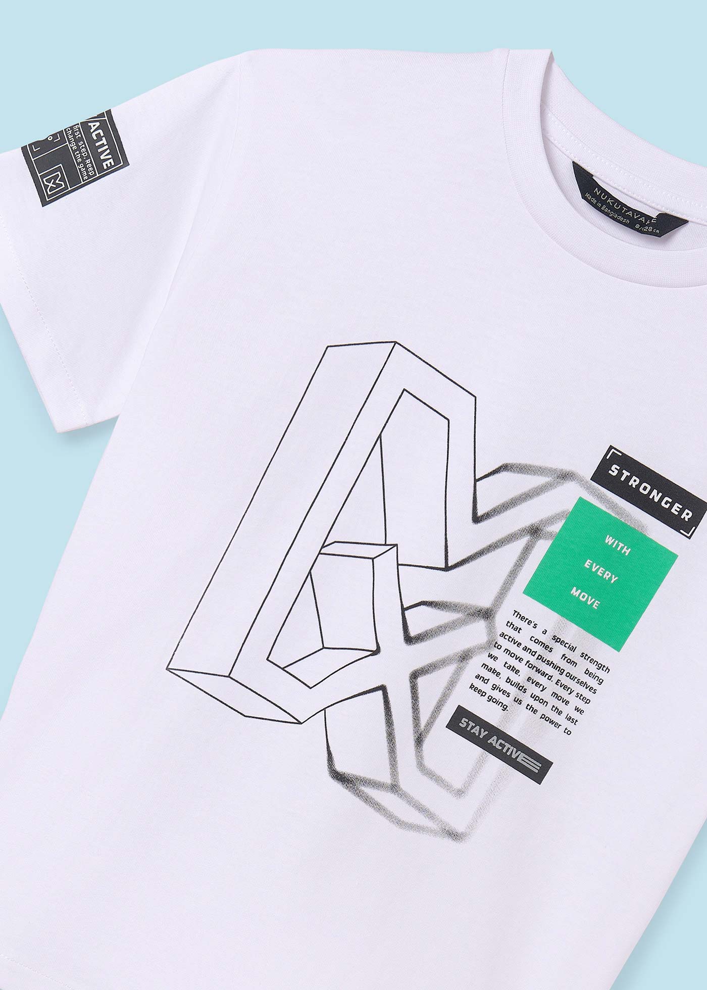 T-Shirt Muster Better Cotton Teenager Jungen