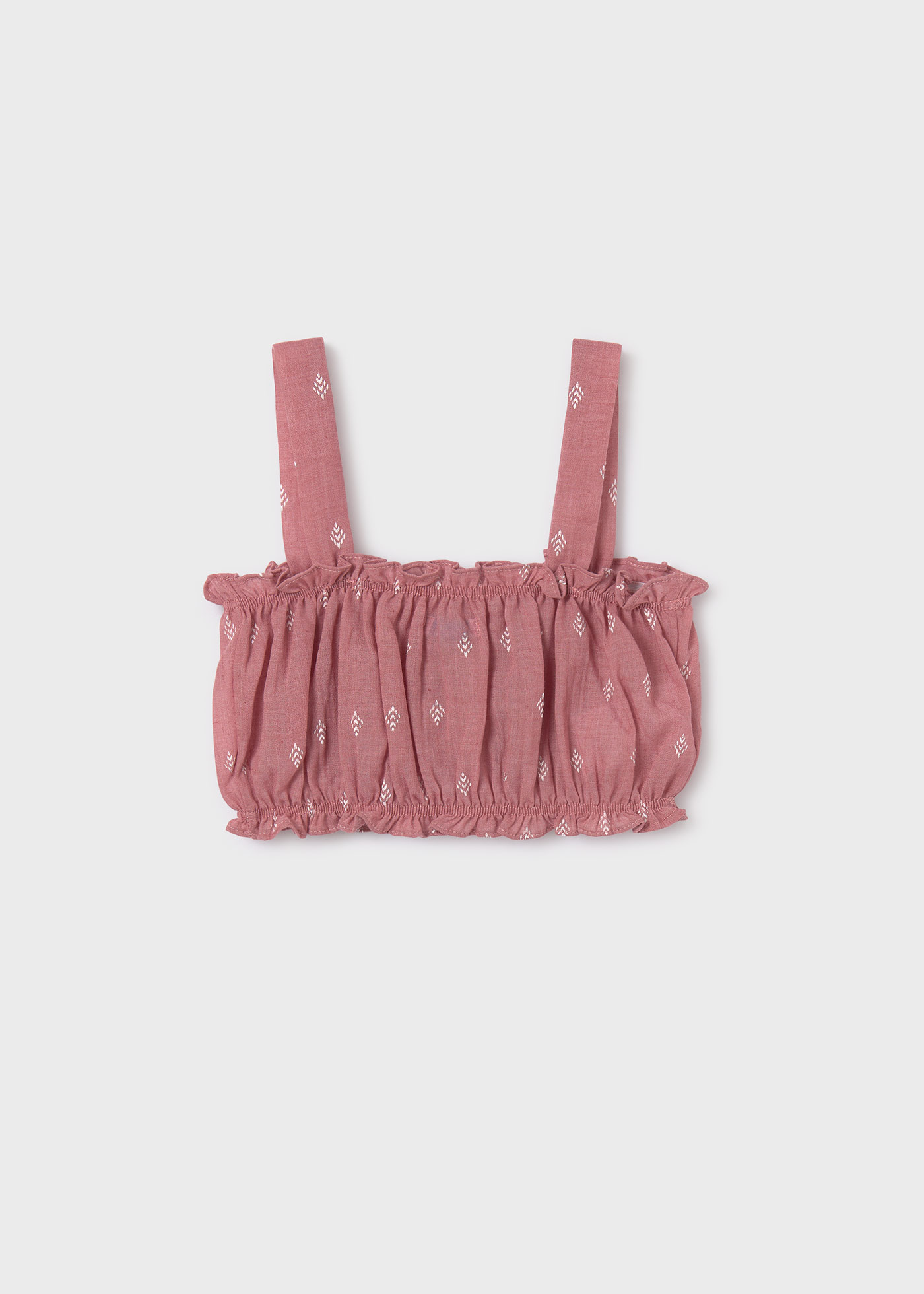 Blusa e top a balze ragazza