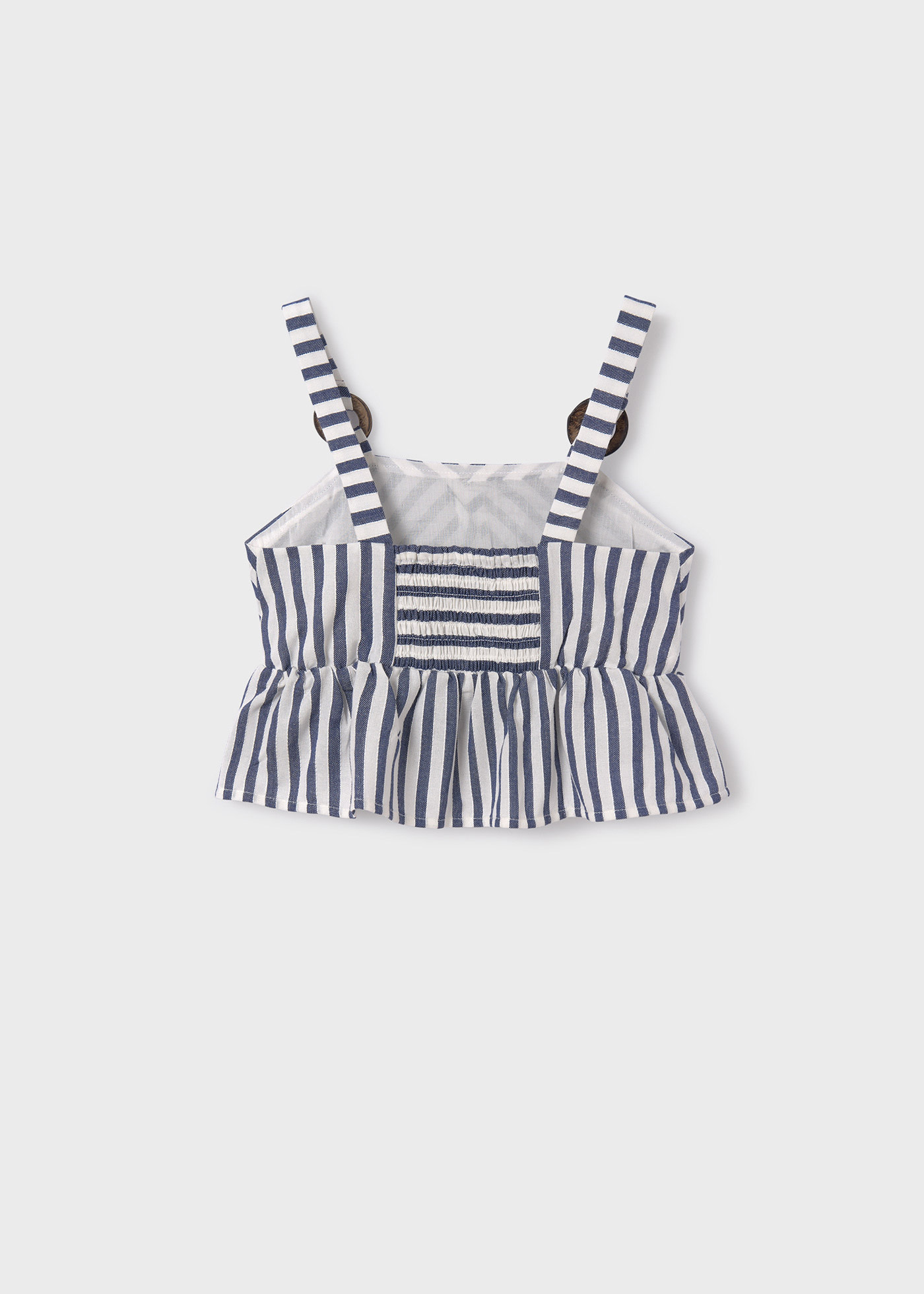 Girl Striped Crop Top