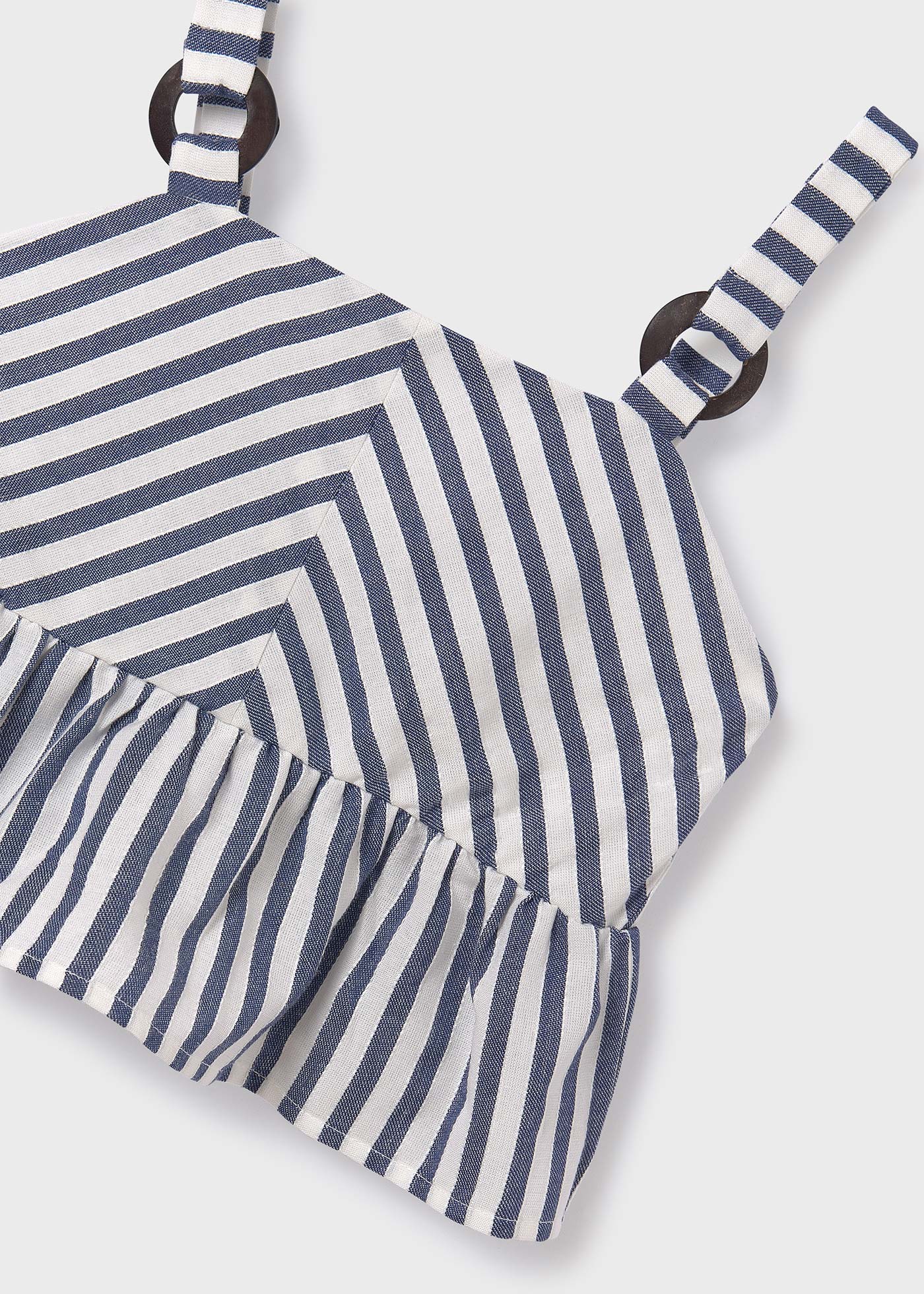 Girl Striped Crop Top