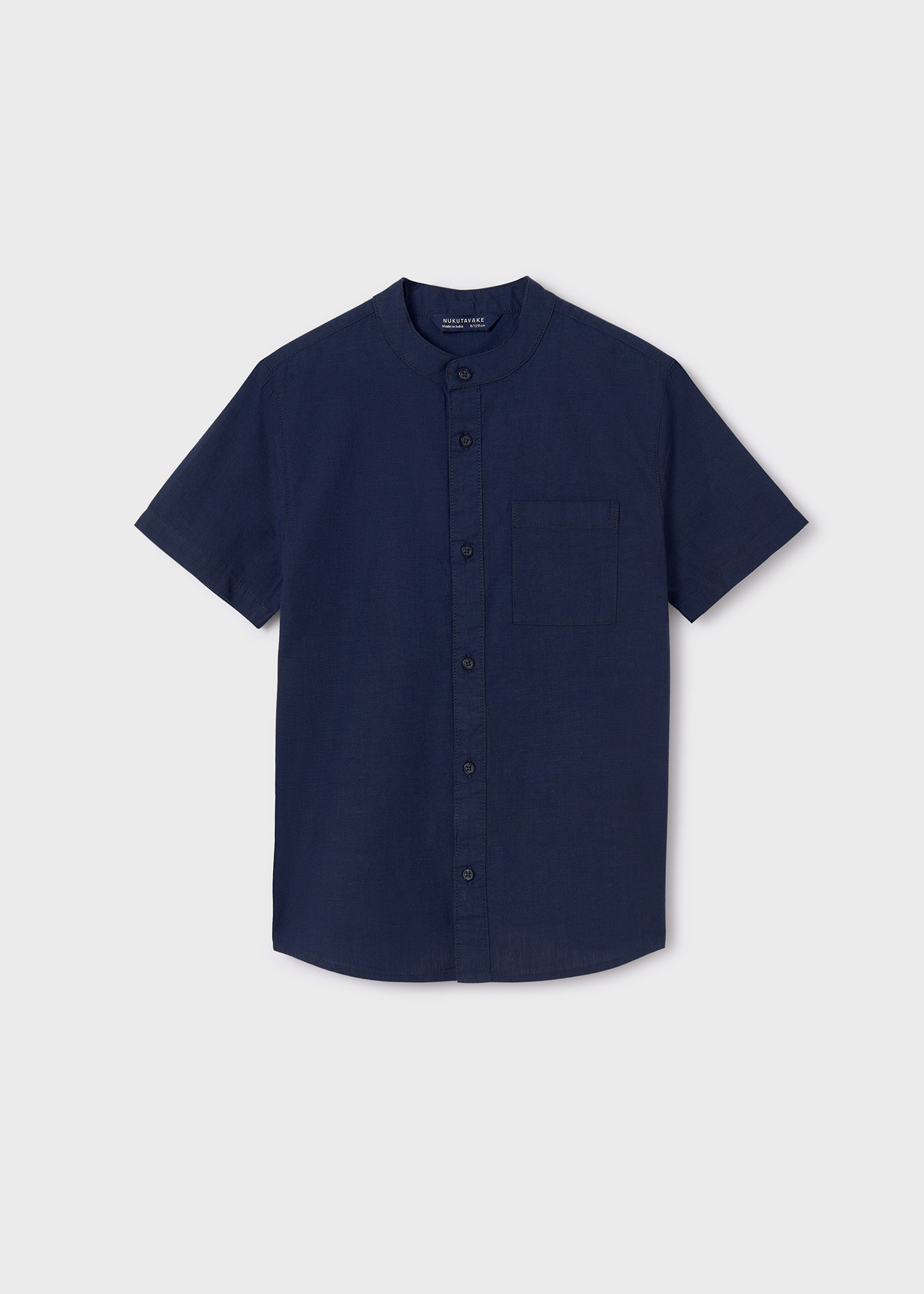 Boy Mao Collar Shirt Better Cotton