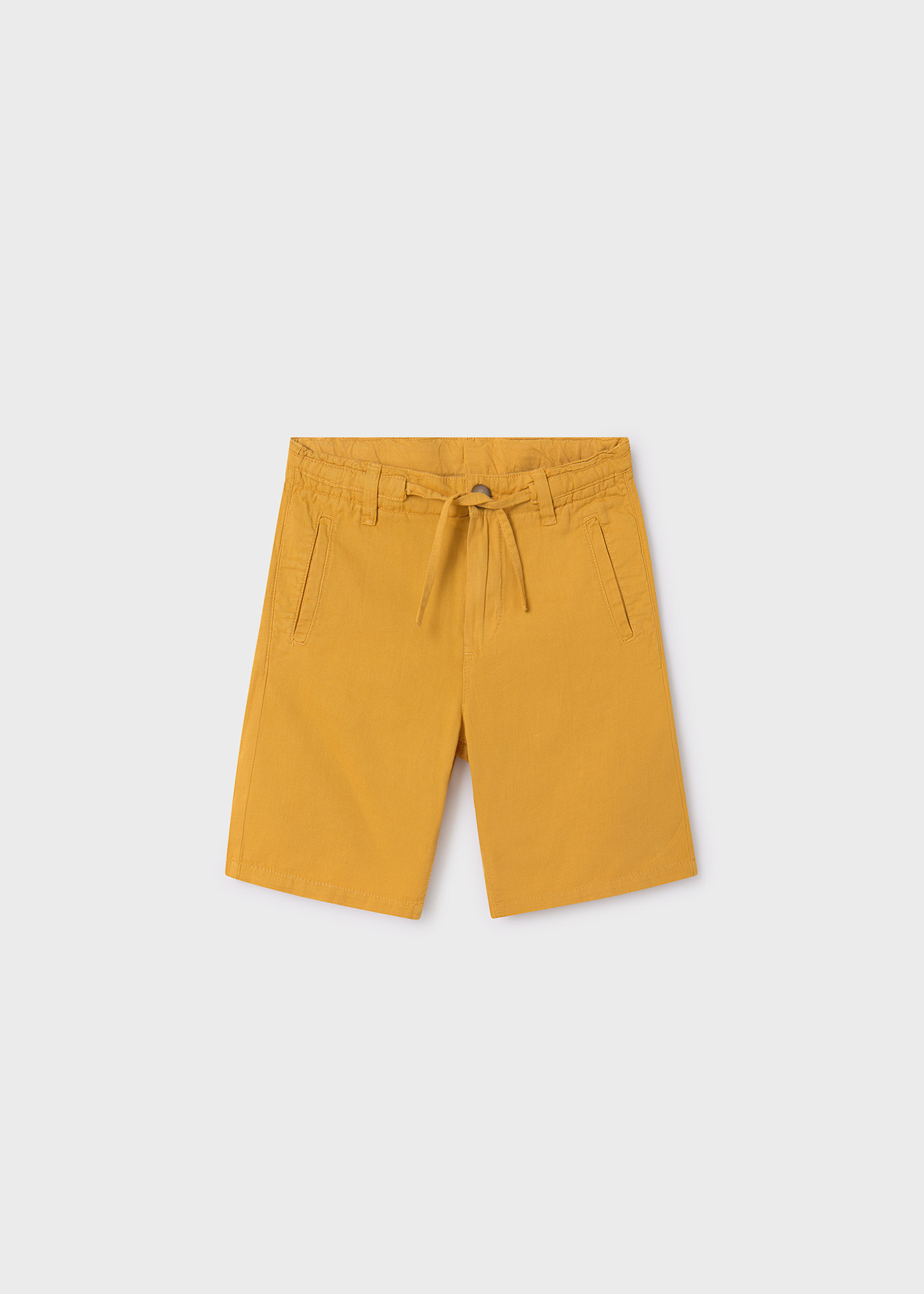 Boy Bermuda Linen Shorts Better Cotton