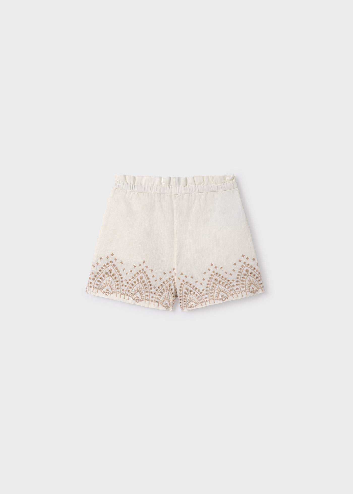 Girl Embroidered Shorts