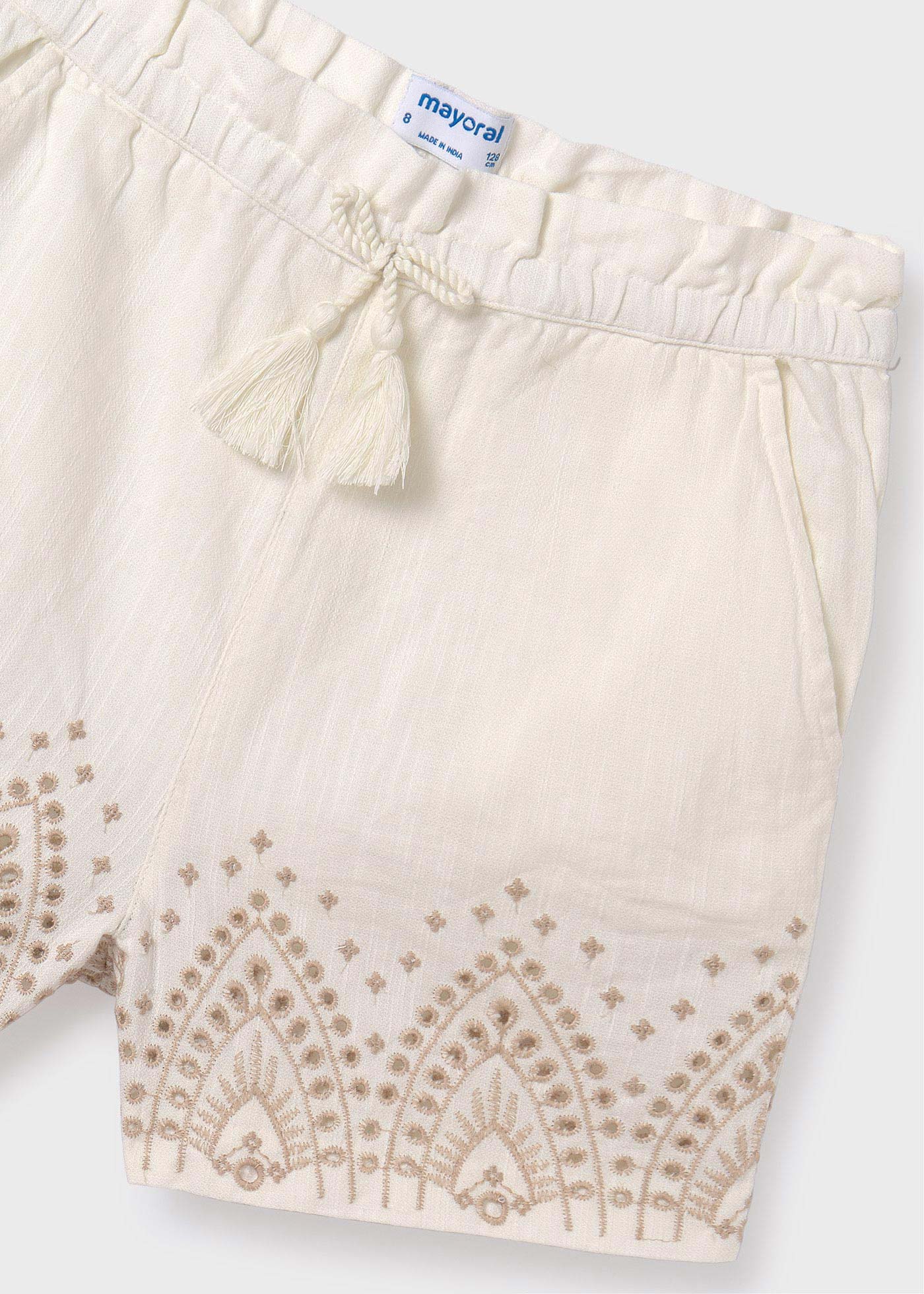 Girl Embroidered Shorts