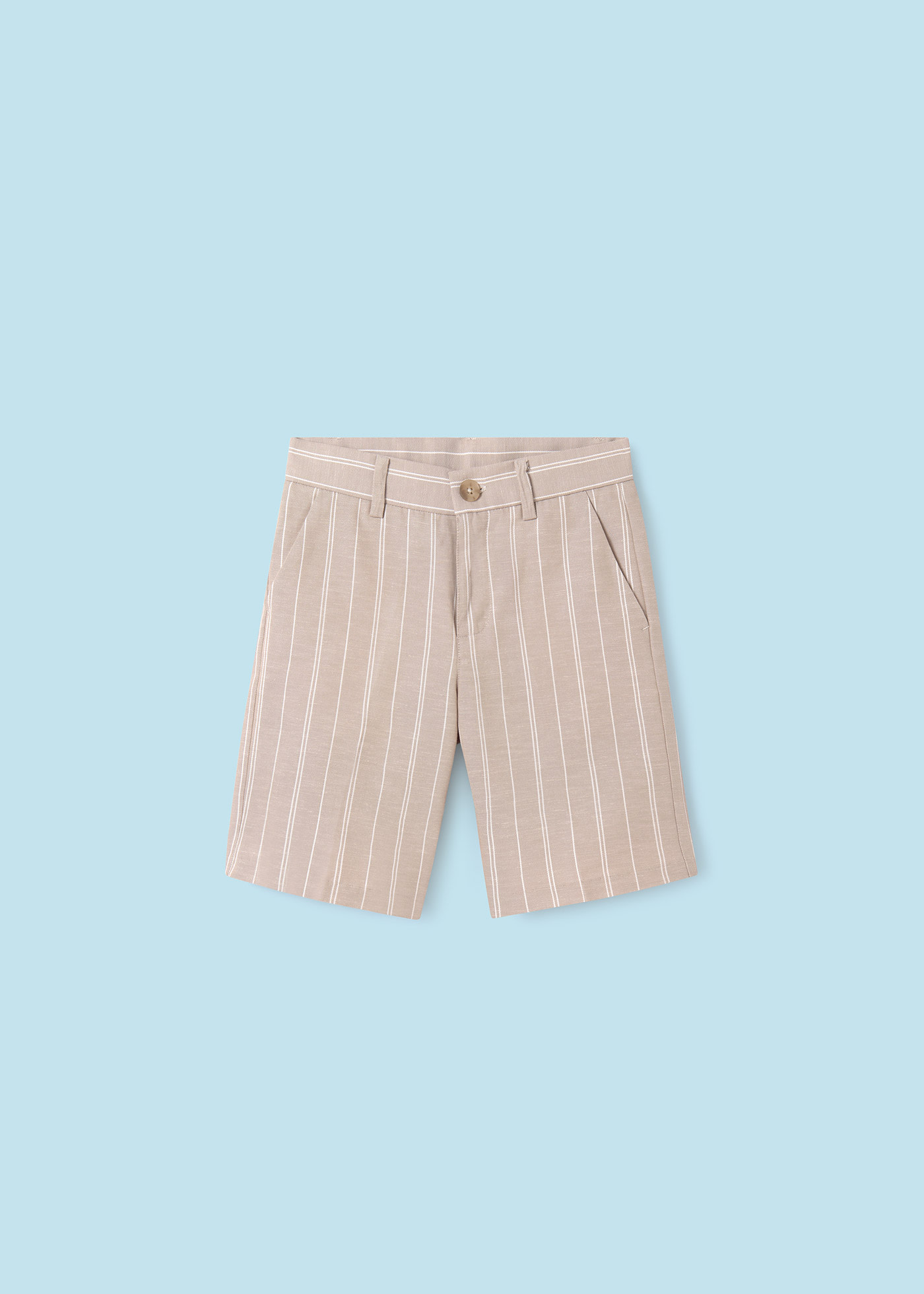 Leinen-Bermudas Teenager Jungen