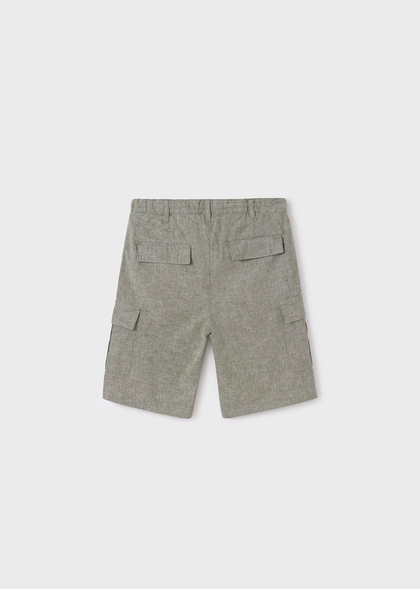 Boy Cargo Linen Shorts