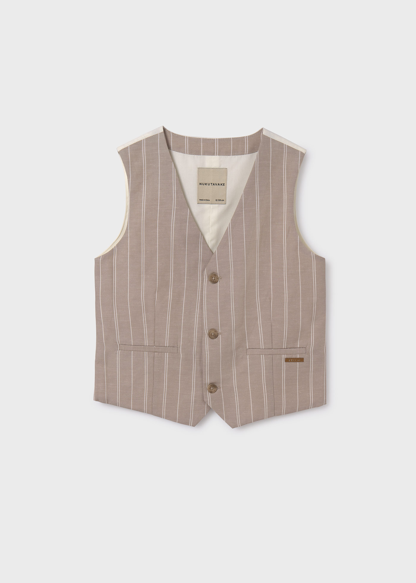 Gilet elegante lino ragazzo
