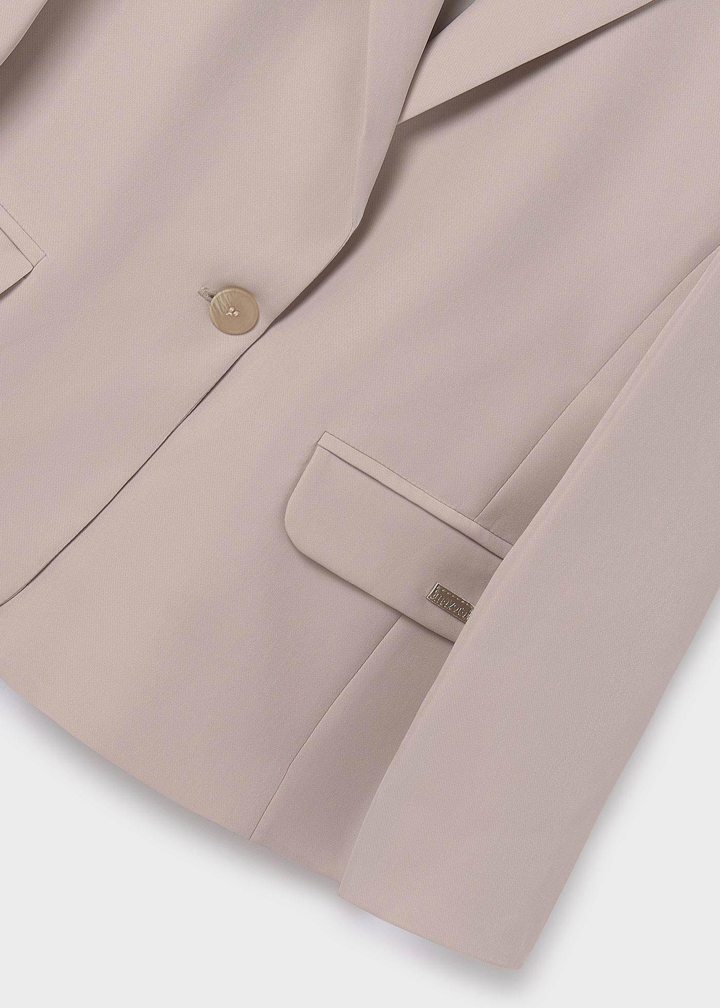 Blazer crepe Teenager Mädchen