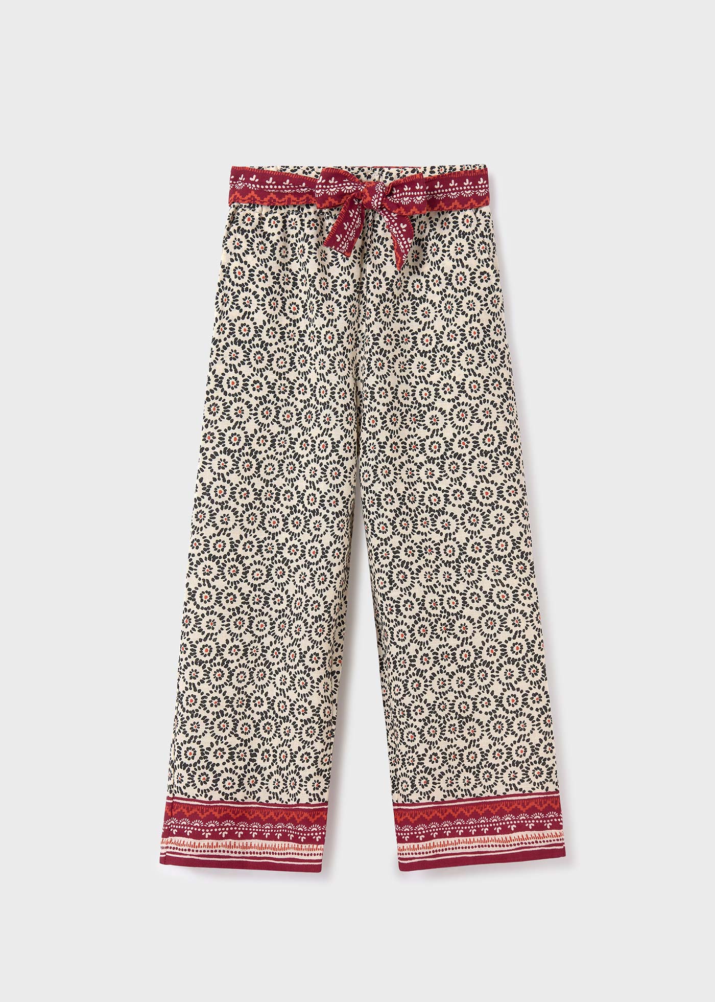Girls printed pants
