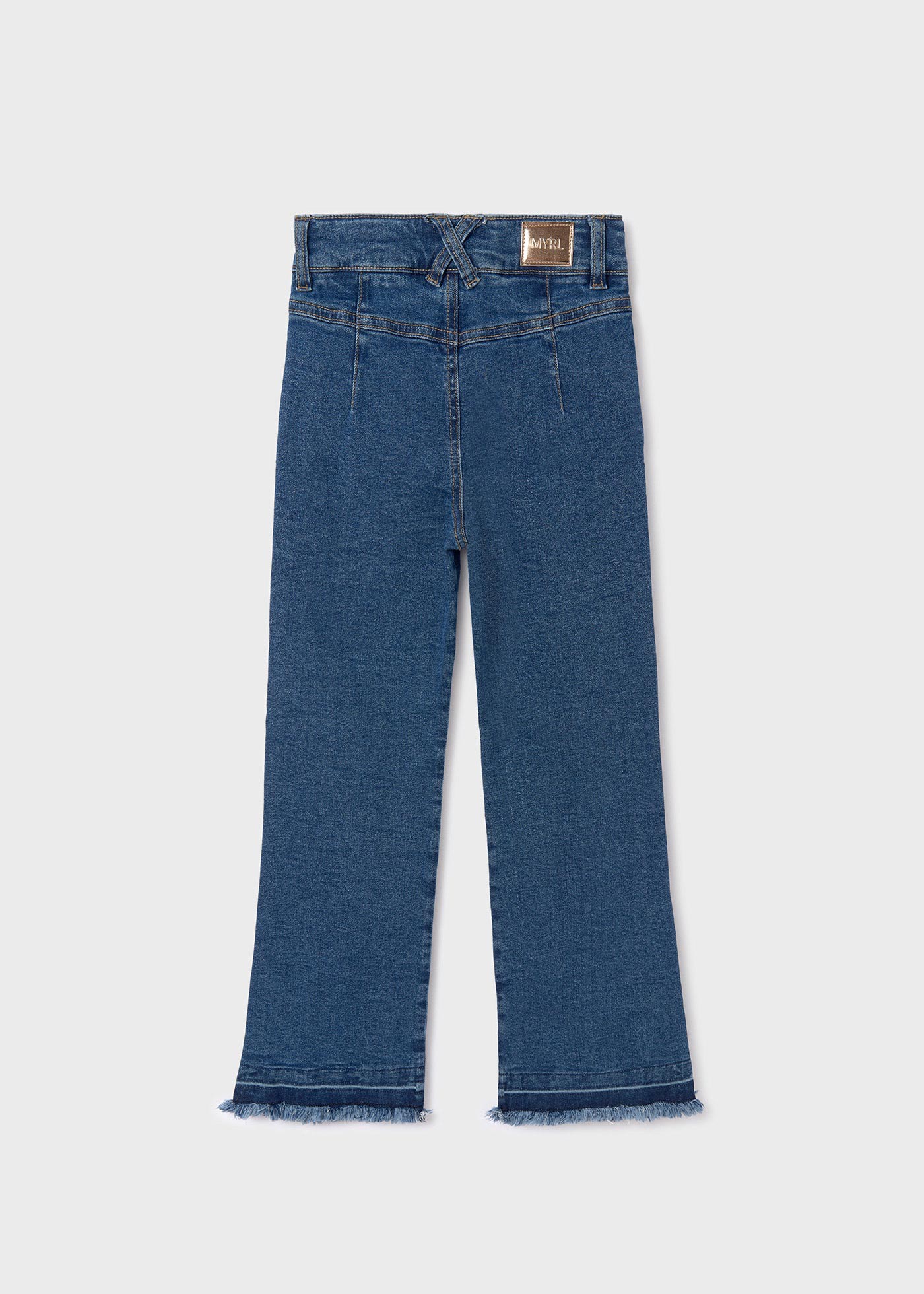 Blugi talie inalta Better Cotton fata