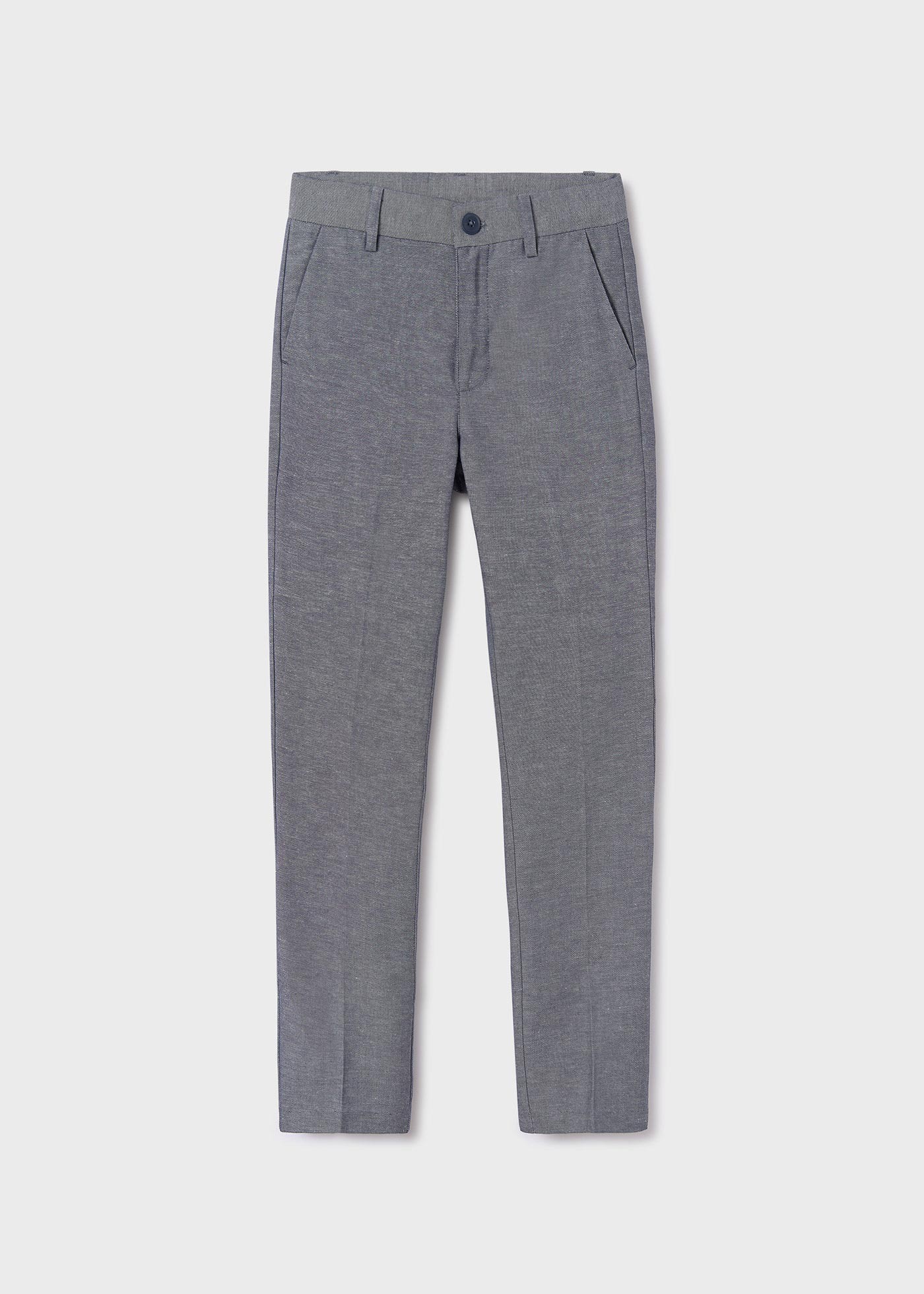 Pantalon chino tailoring en lin garçon