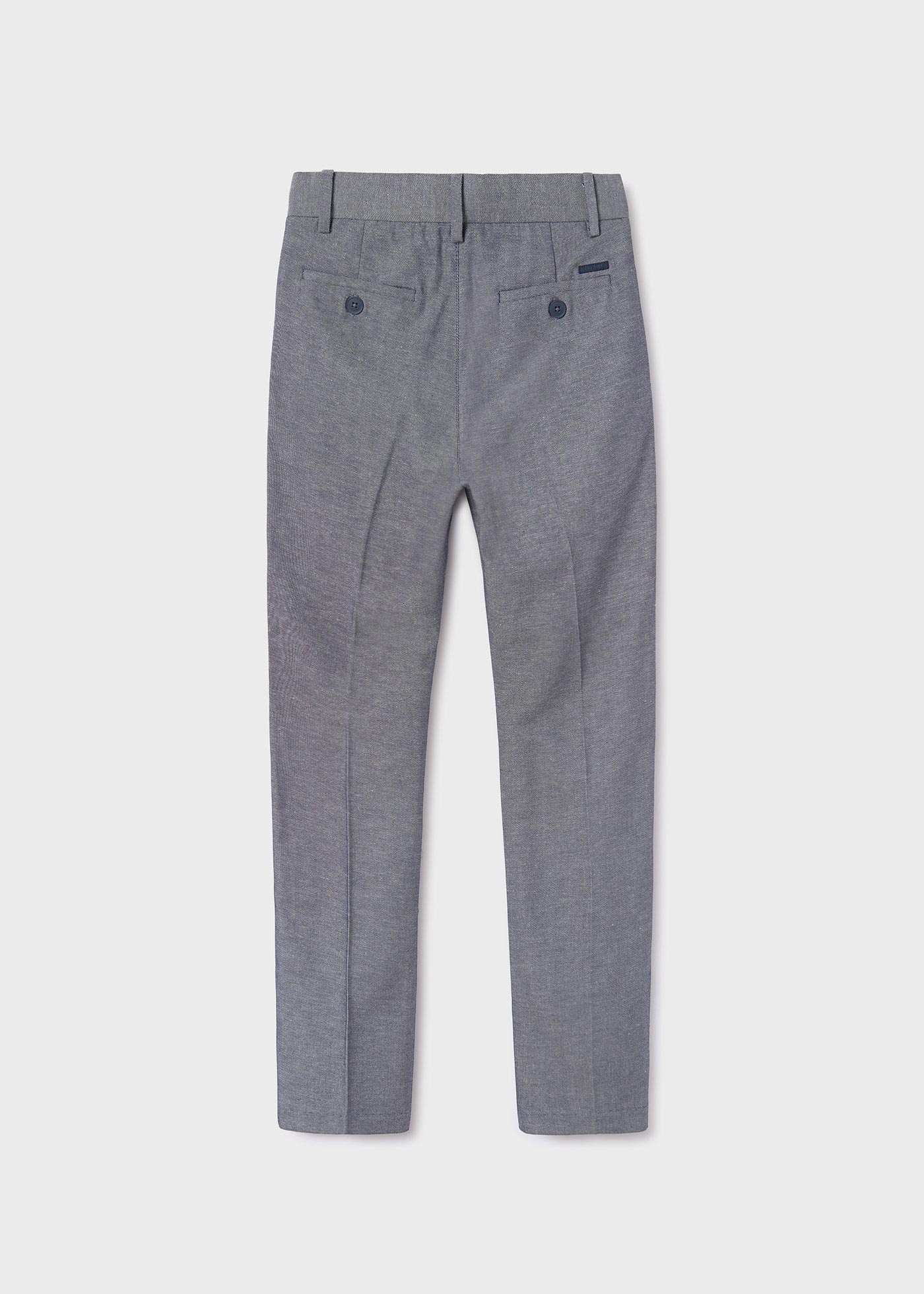 Pantalon chino tailoring en lin garçon