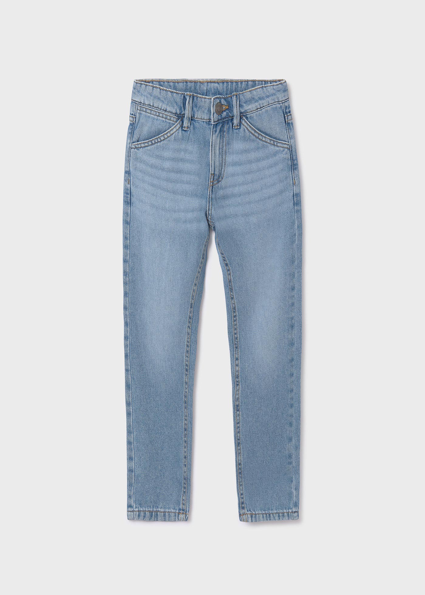 Długie spodnie jeansowe straight fit Better Cotton dla chłopca