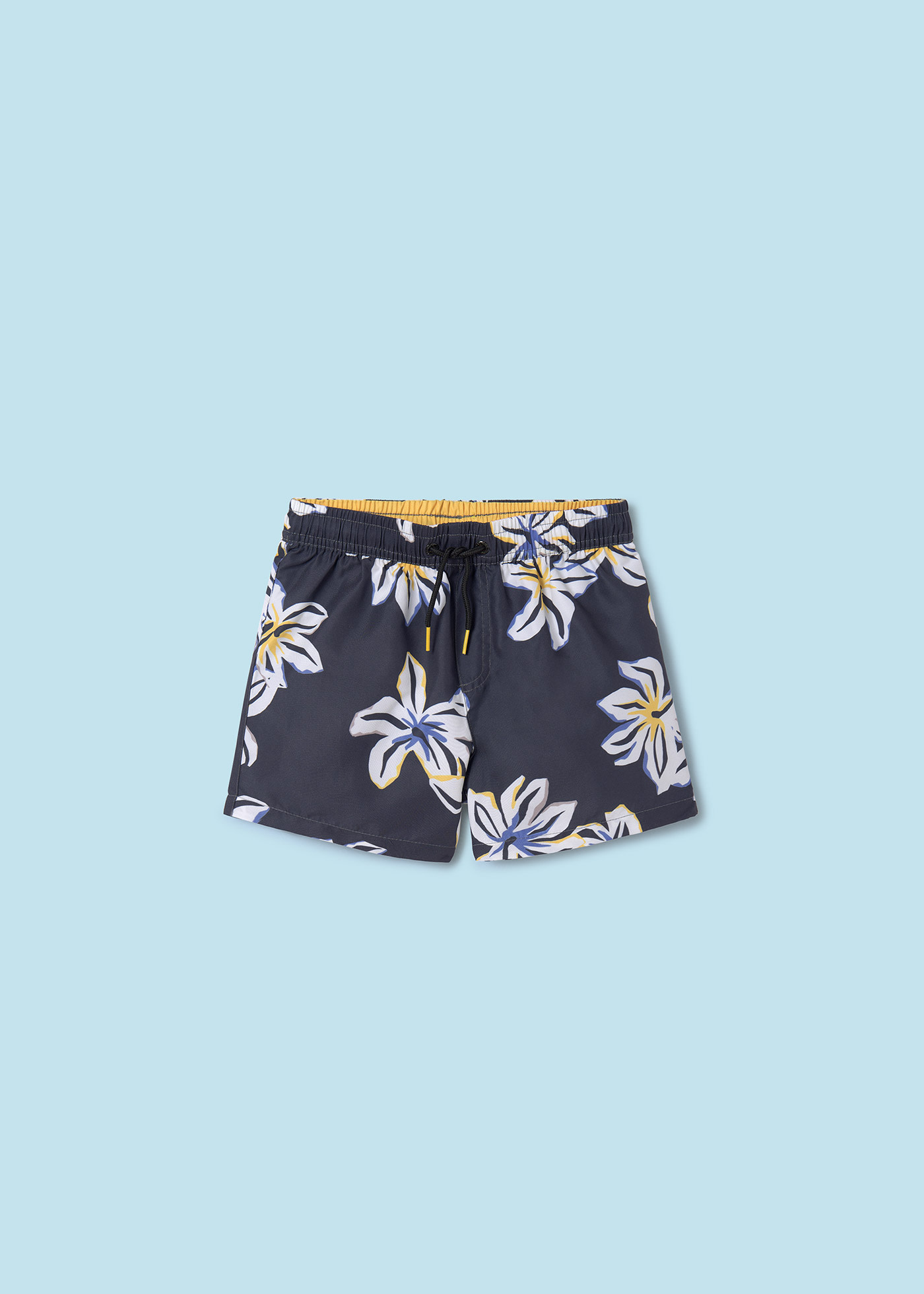 Boys printed swim trunks recycled polyester