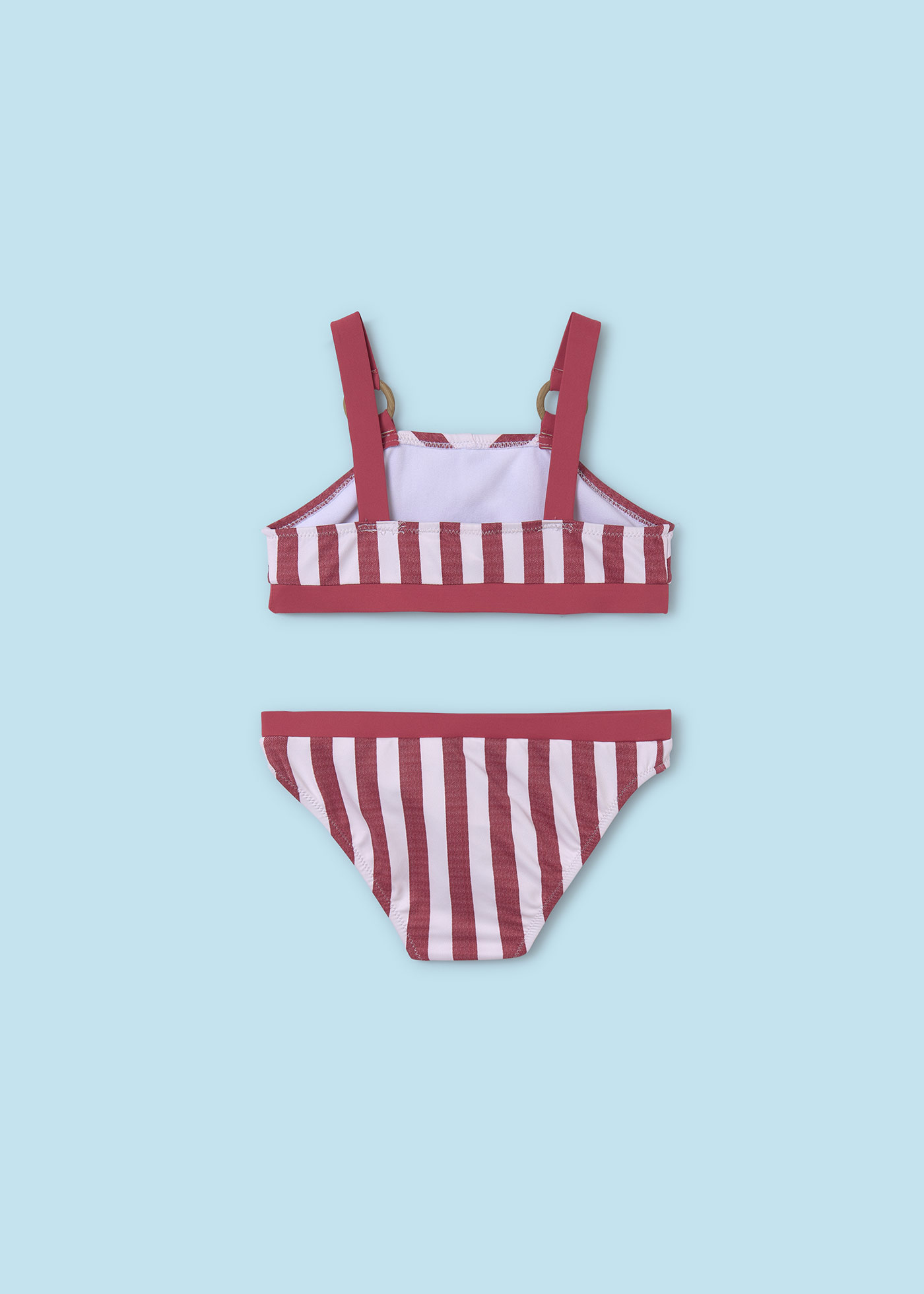 Girls striped bikini set