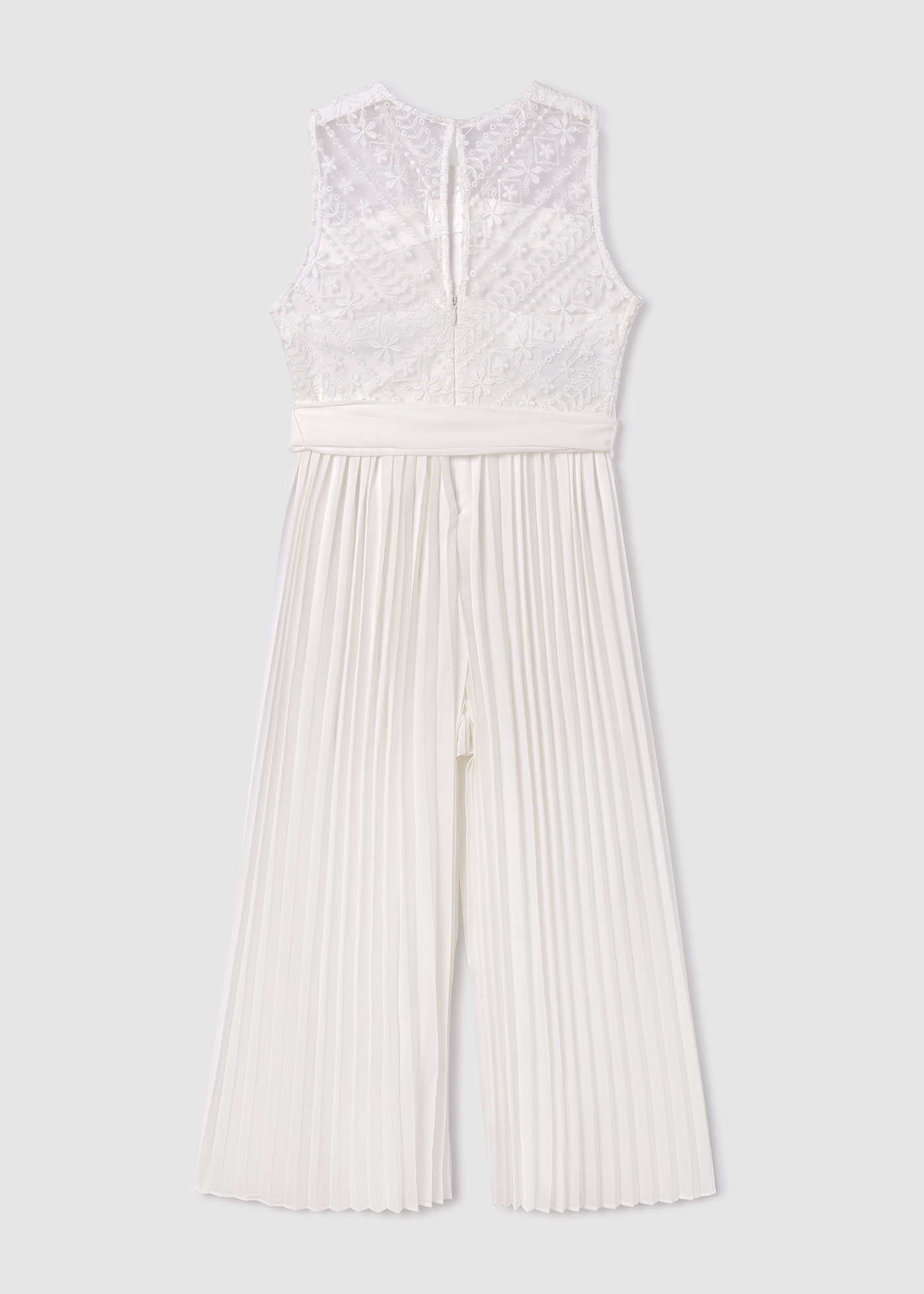 Girl Pleated Jumpsuit